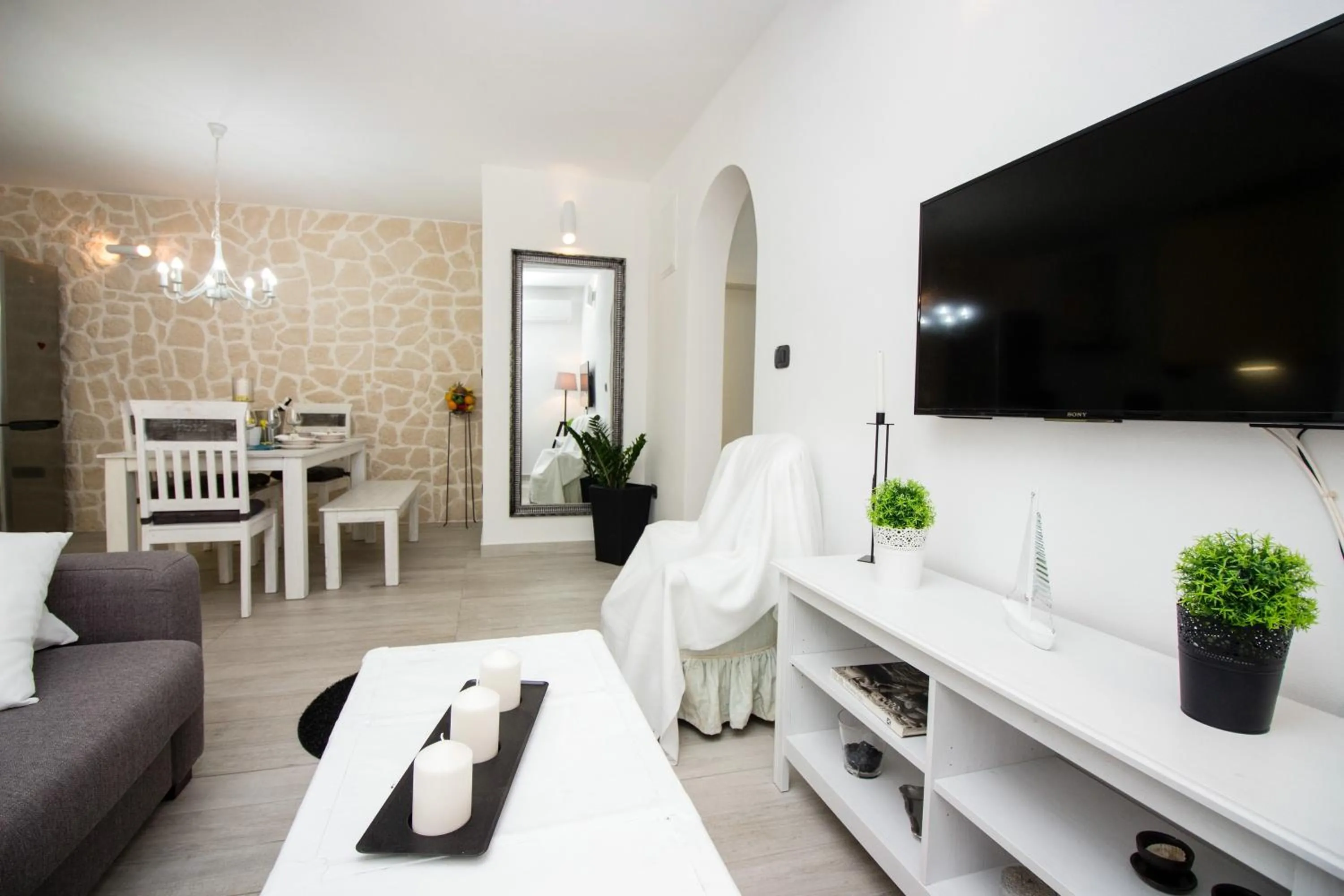 Seating area in Apartments Satis
