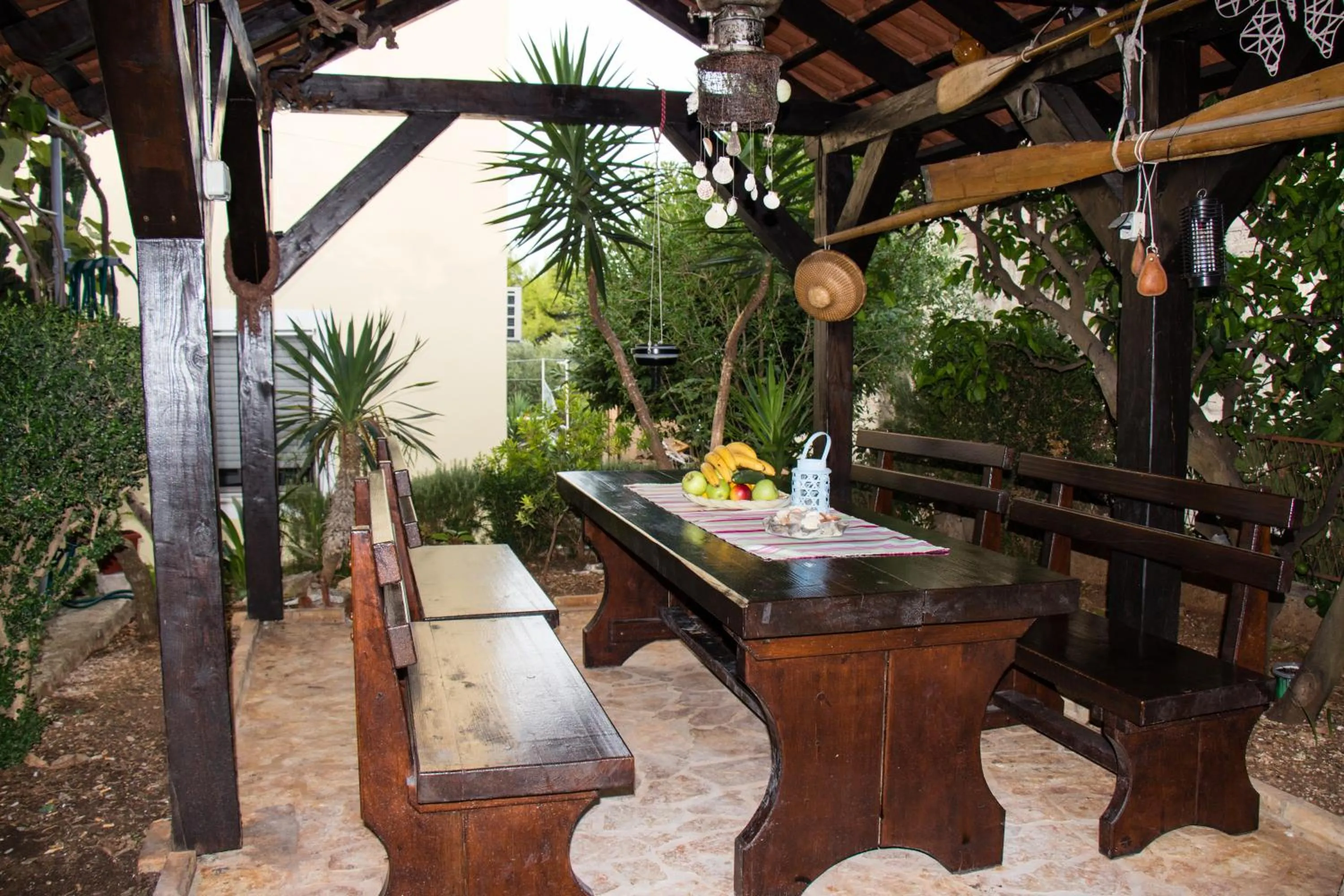 BBQ facilities in Apartments Satis