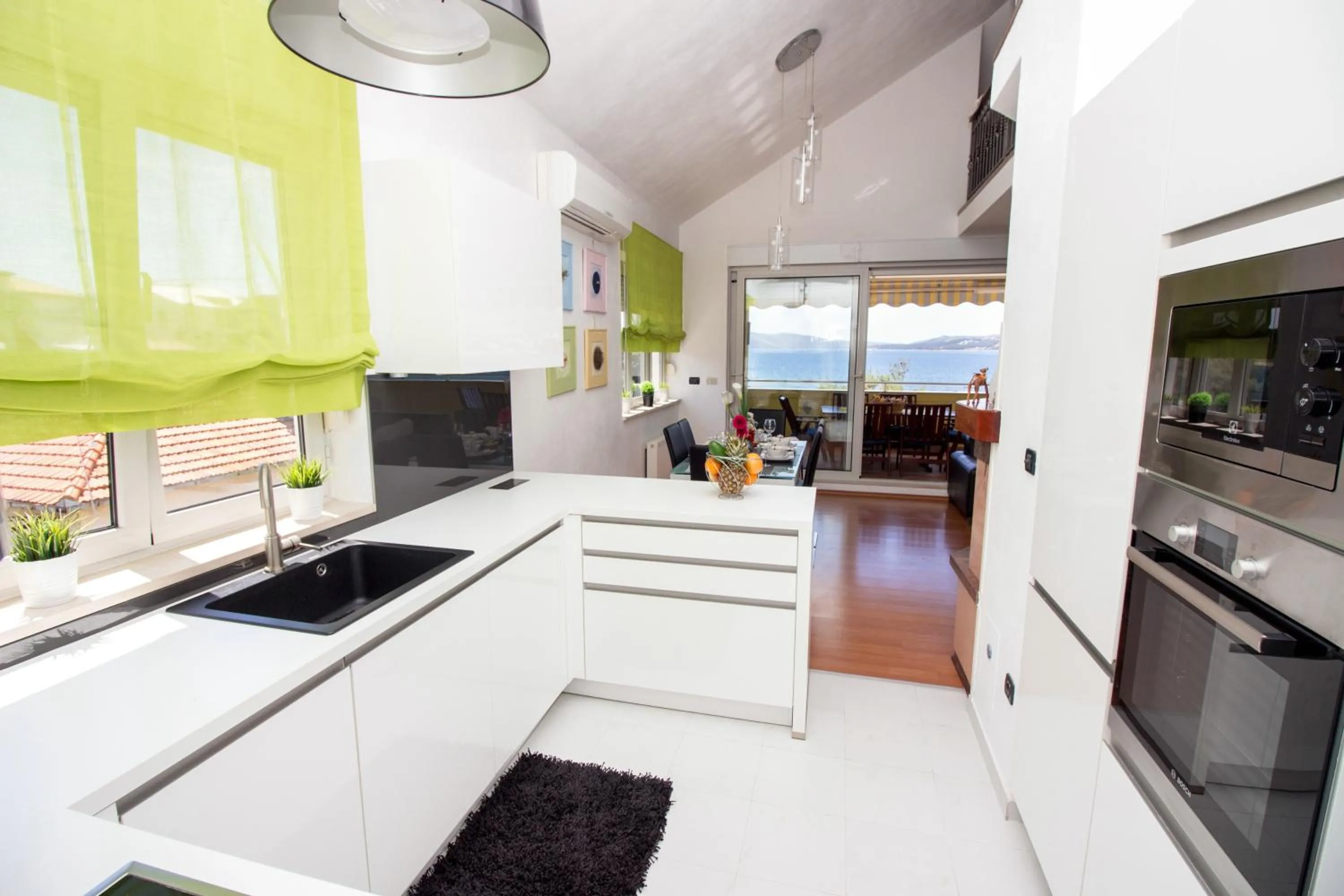 Kitchen or kitchenette in Apartments Satis