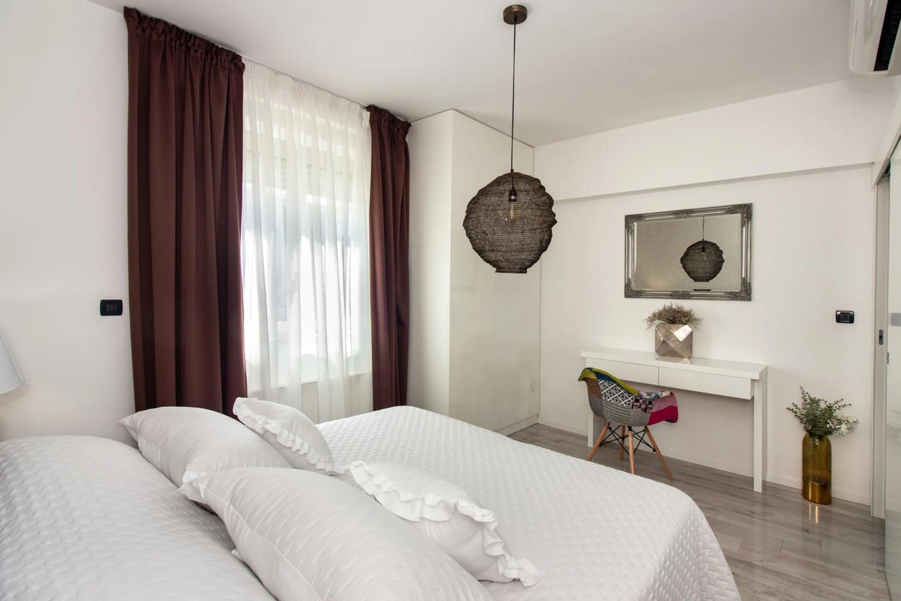 Bedroom, Bed in Apartments Satis