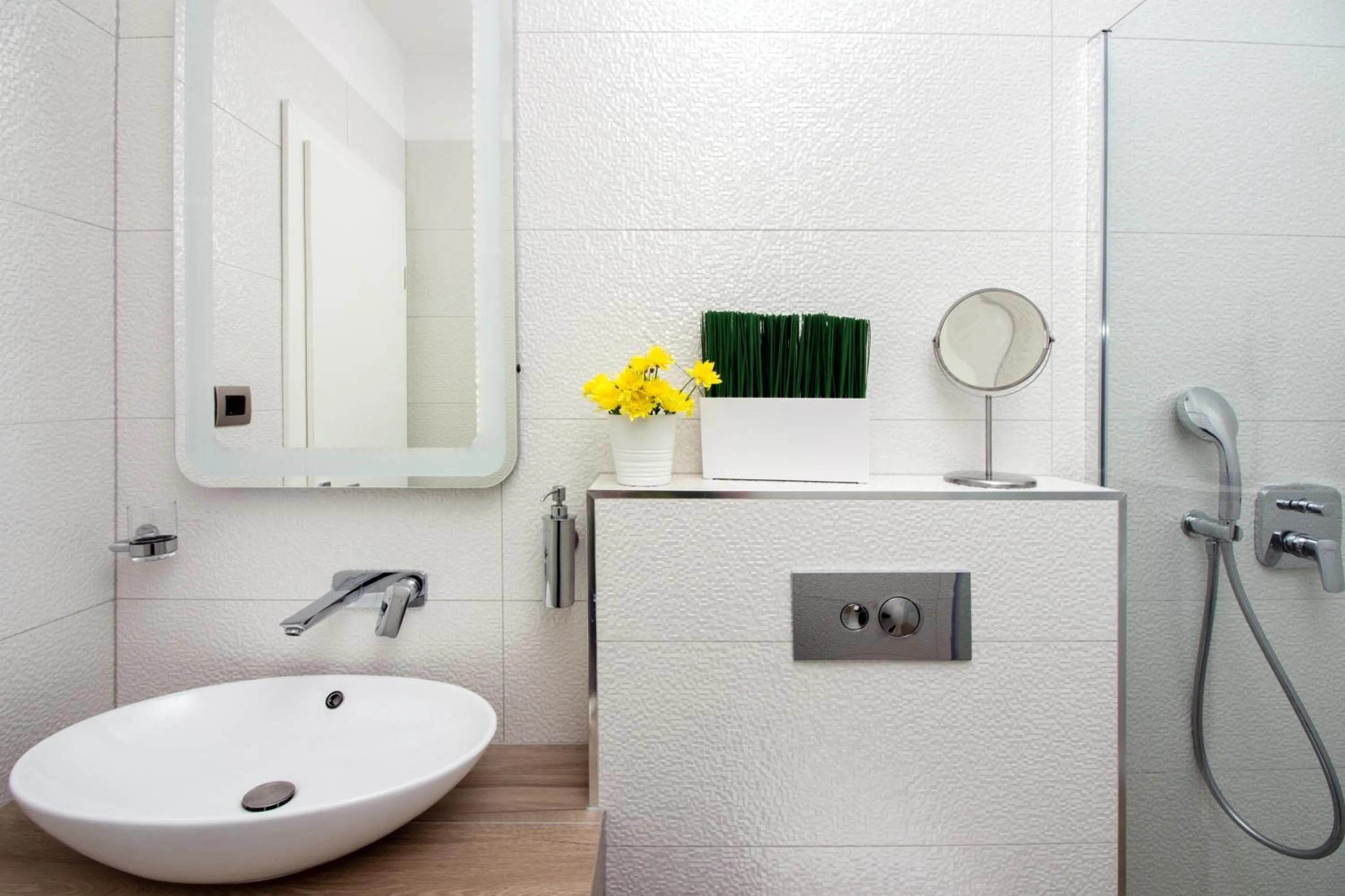 Bathroom in Apartments Satis