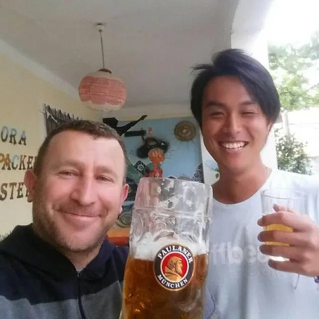 Staff in Vlora Backpackers Hostel & Bar LUNGOMARE