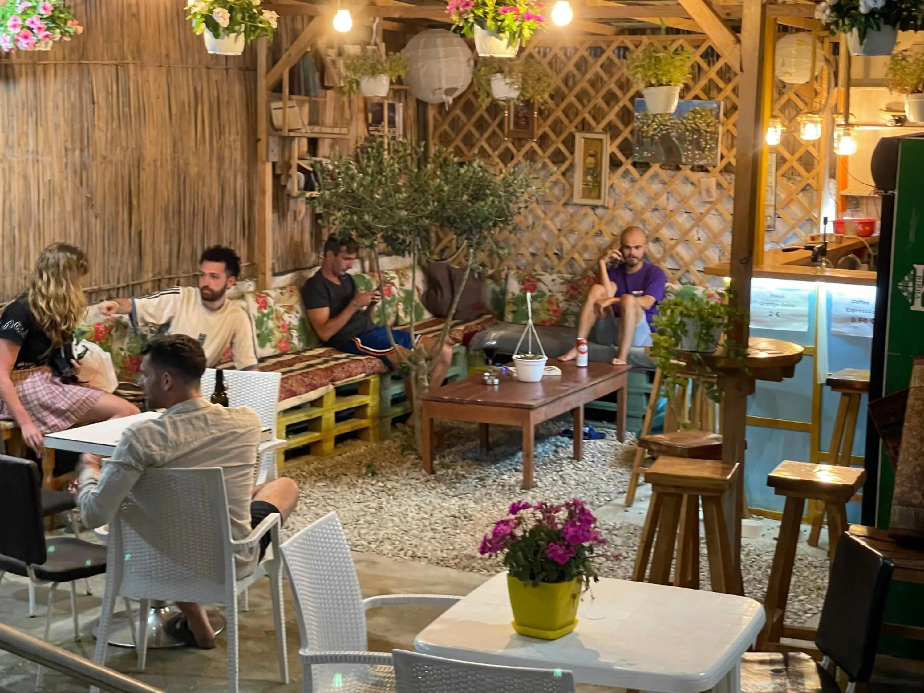 Guests in Vlora Backpackers Hostel & Bar LUNGOMARE