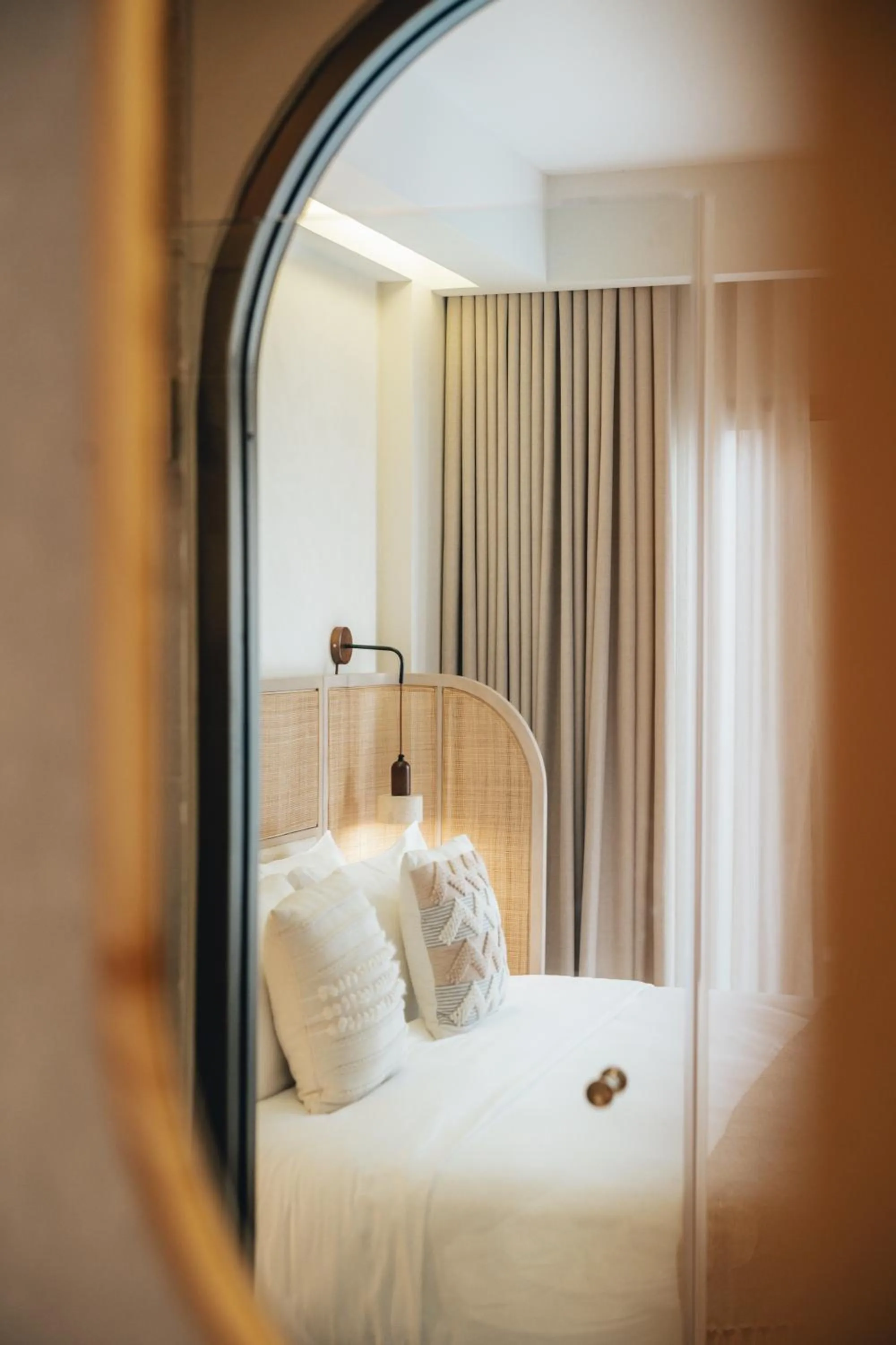 Bed in PE-LA Thapae Boutique Hotel