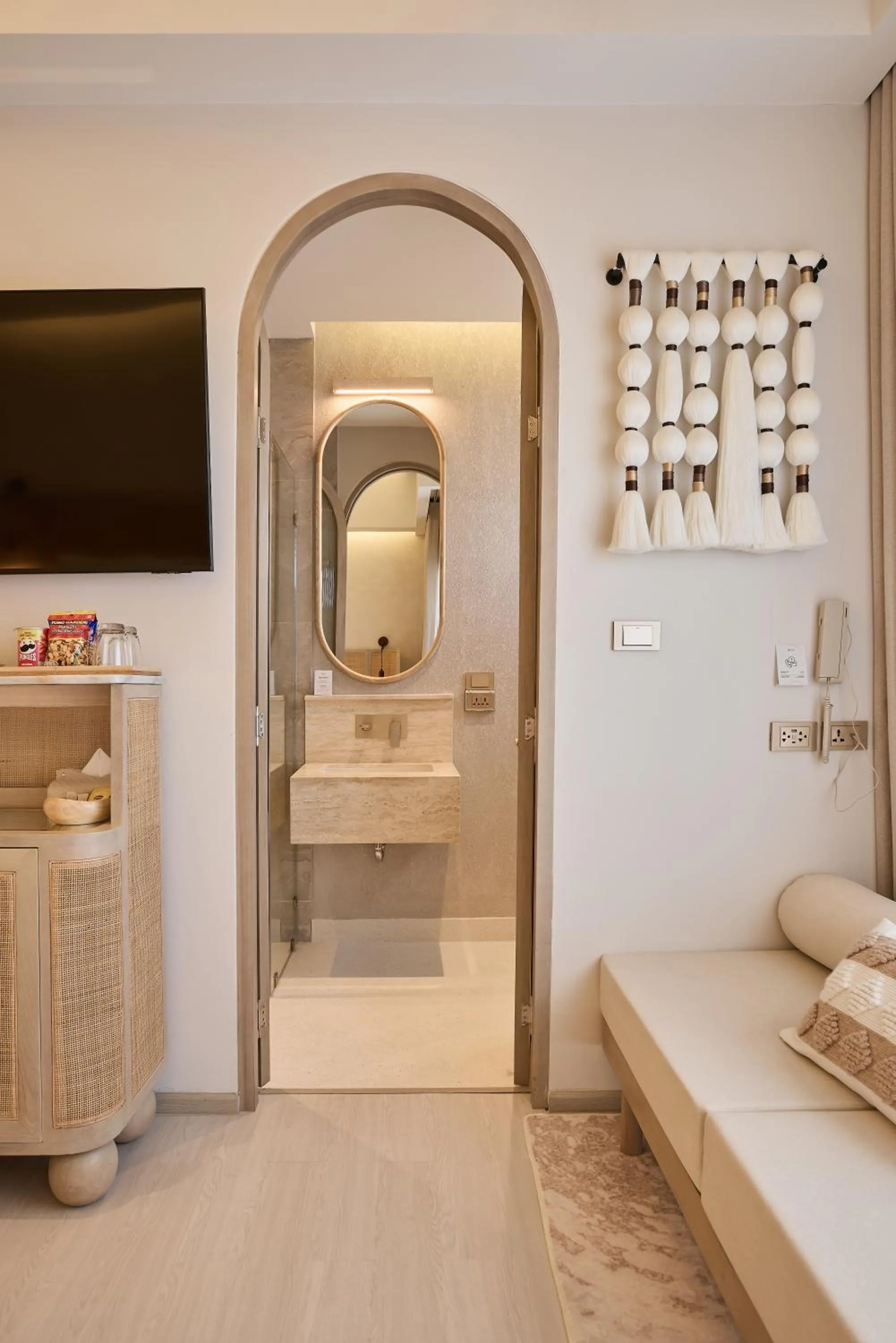 Bed in PE-LA Thapae Boutique Hotel