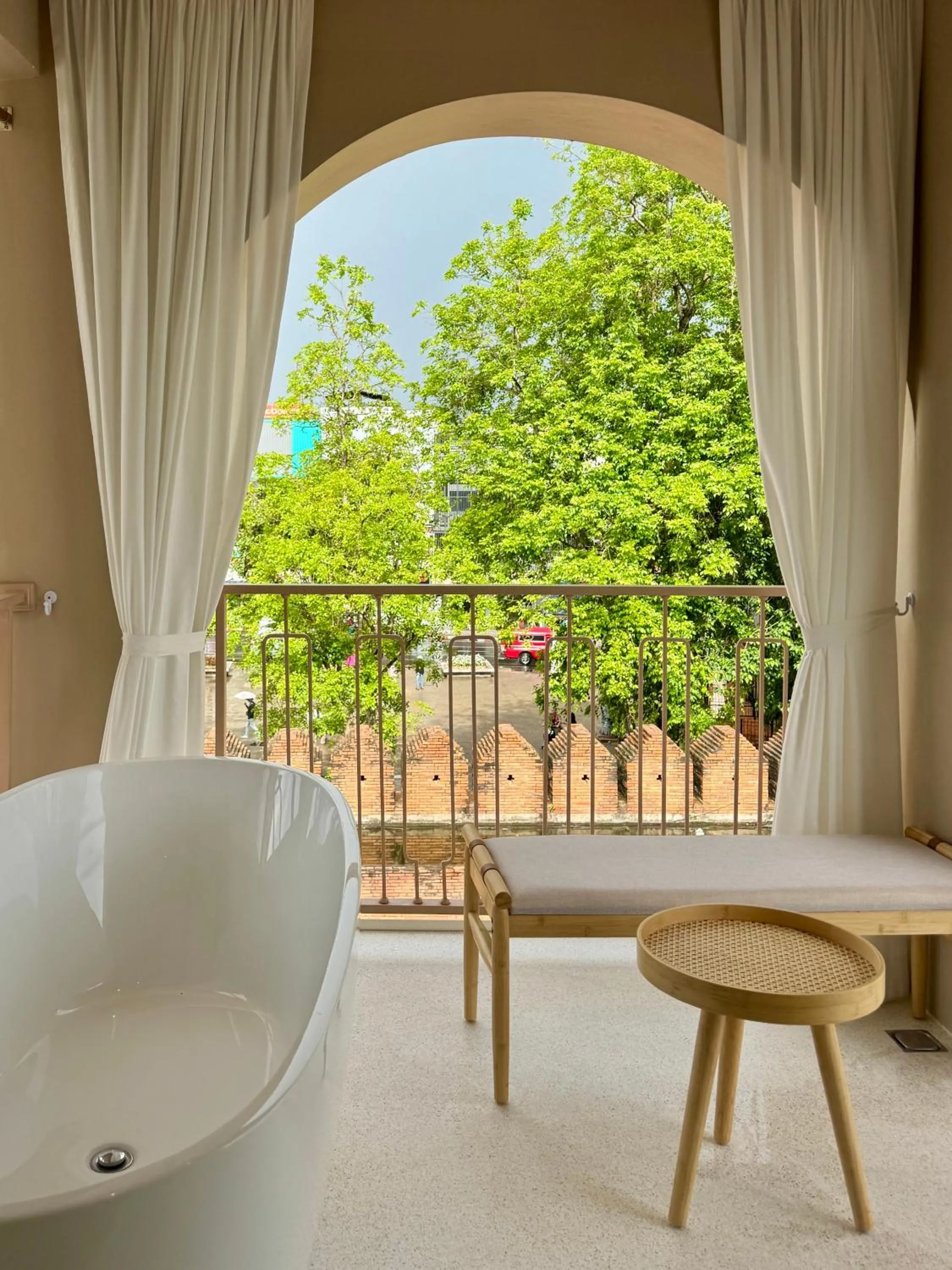 Landmark view in PE-LA Thapae Boutique Hotel