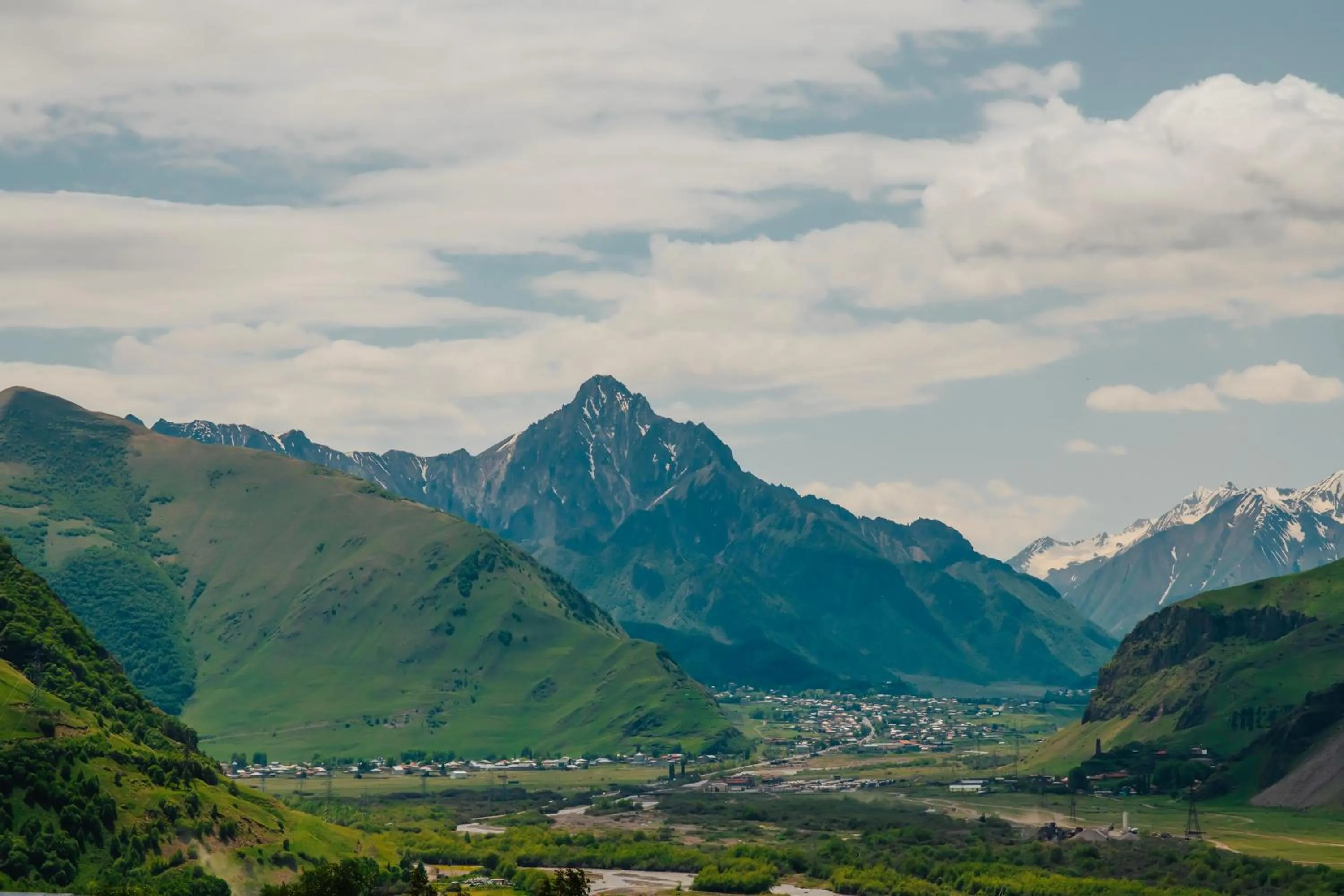 Natural landscape in Residence Kazbegi