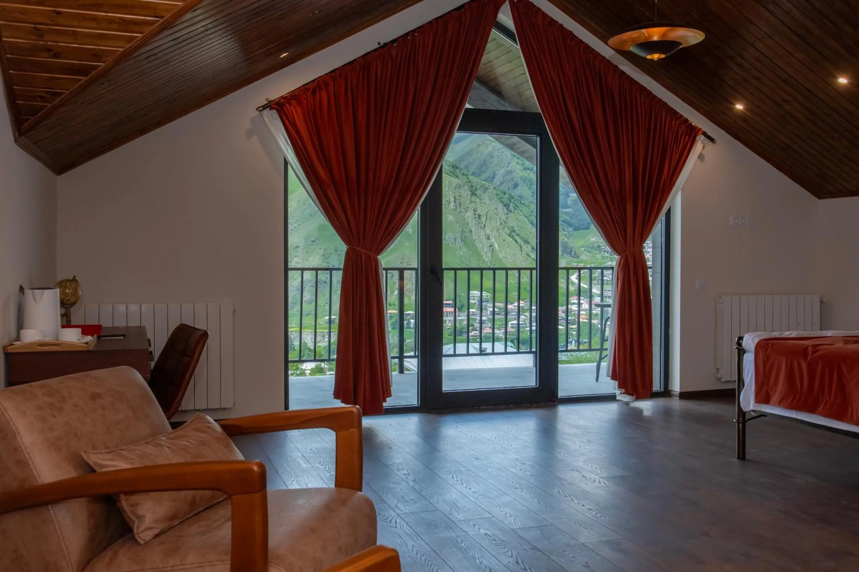 View (from property/room) in Residence Kazbegi