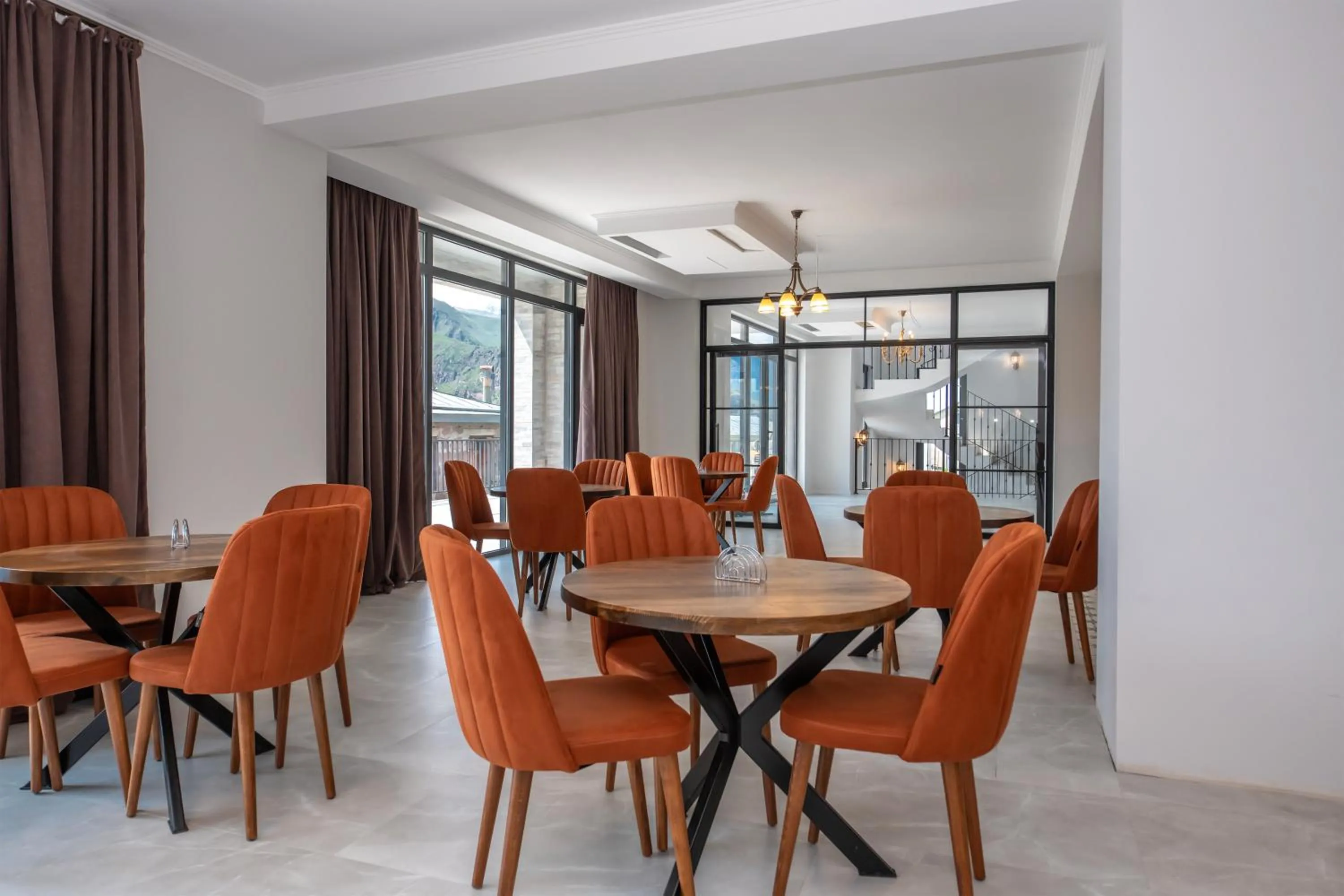 Seating area in Residence Kazbegi