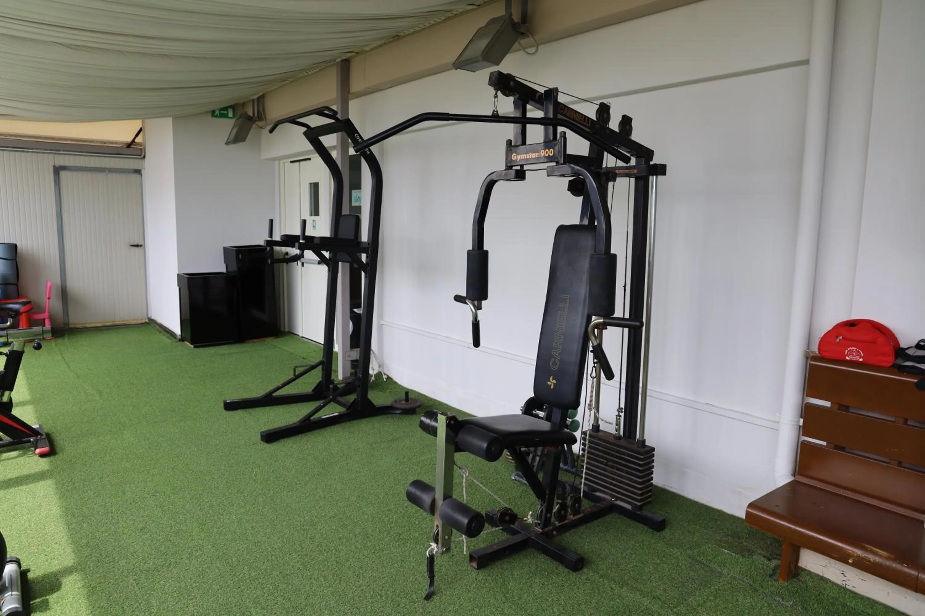 Fitness centre/facilities in Hotel Derby