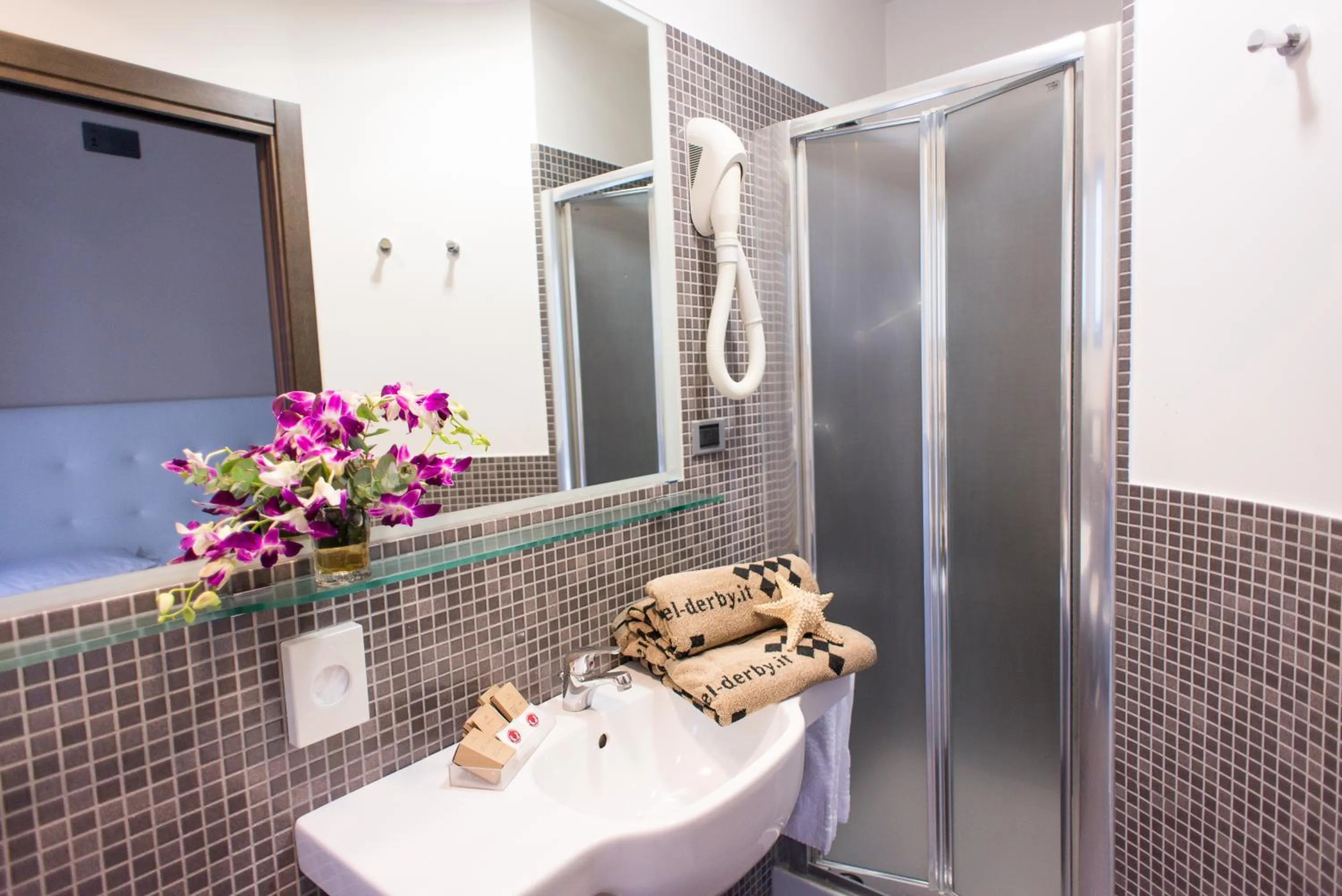 Shower in Hotel Derby