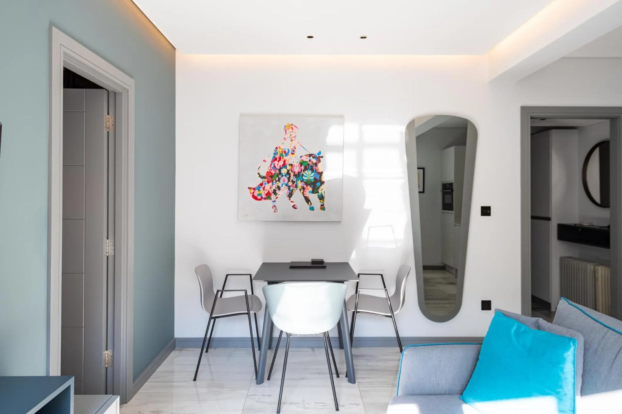 Living room in Nell Gwynn House