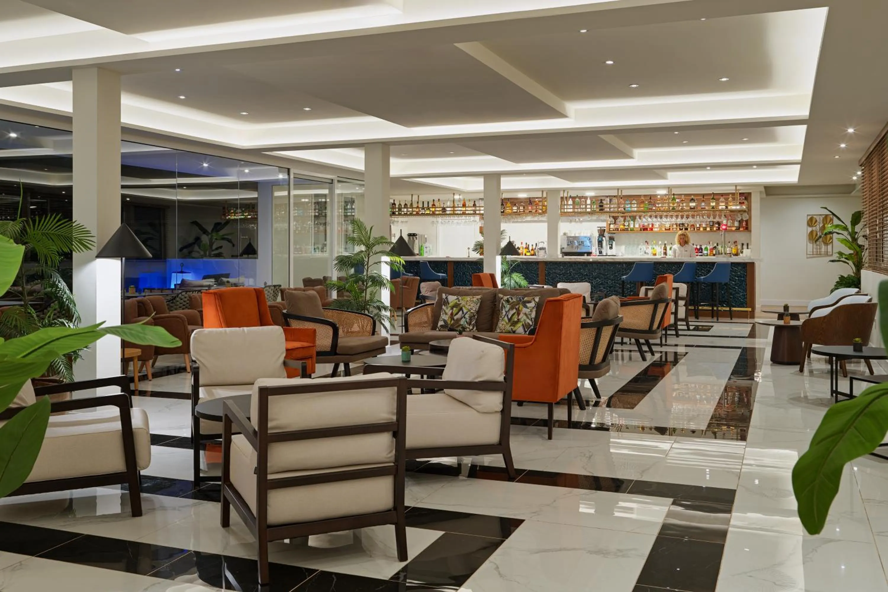 Lounge or bar in H10 Ocean Suites