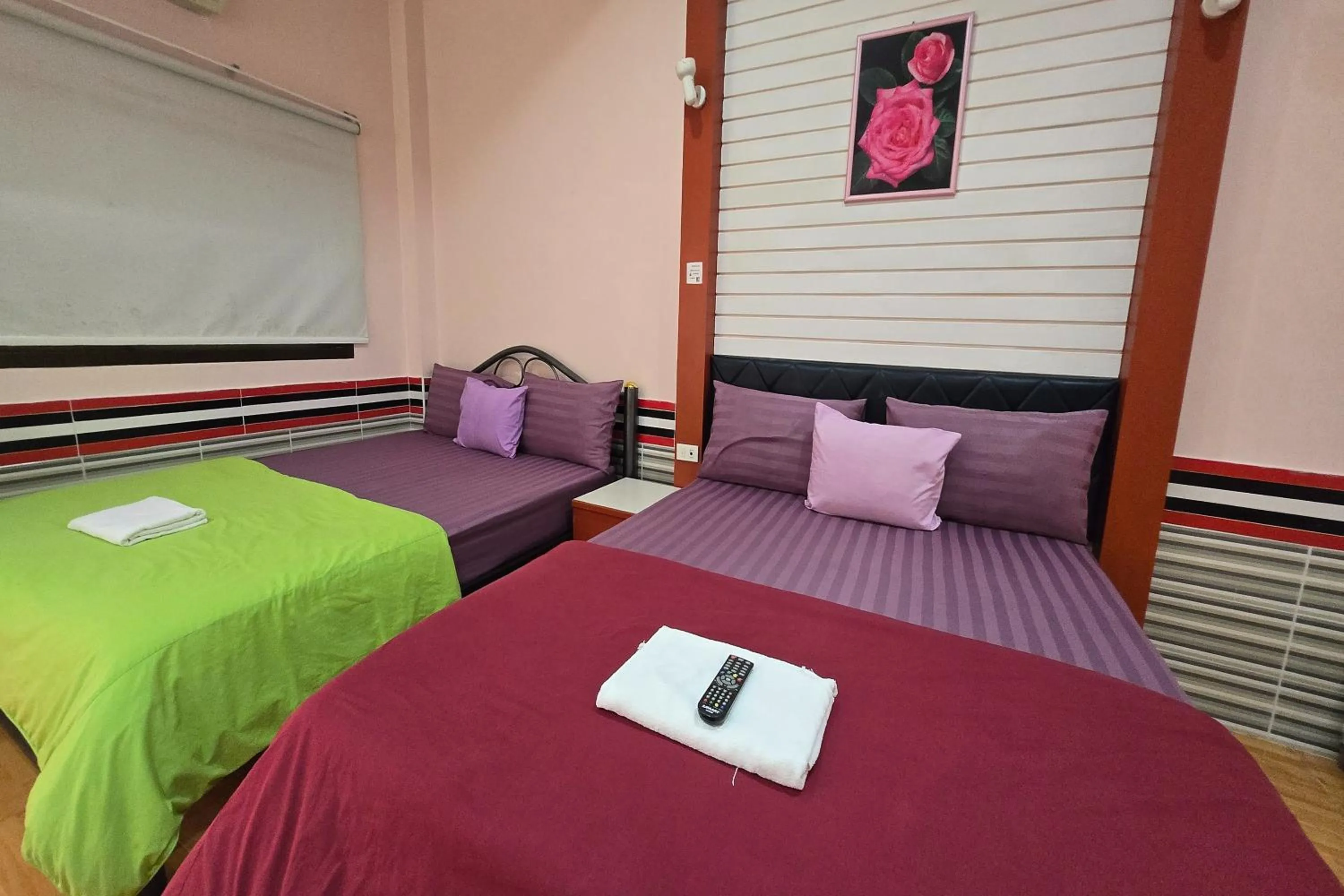 Bed in KhiangLe Resort 1