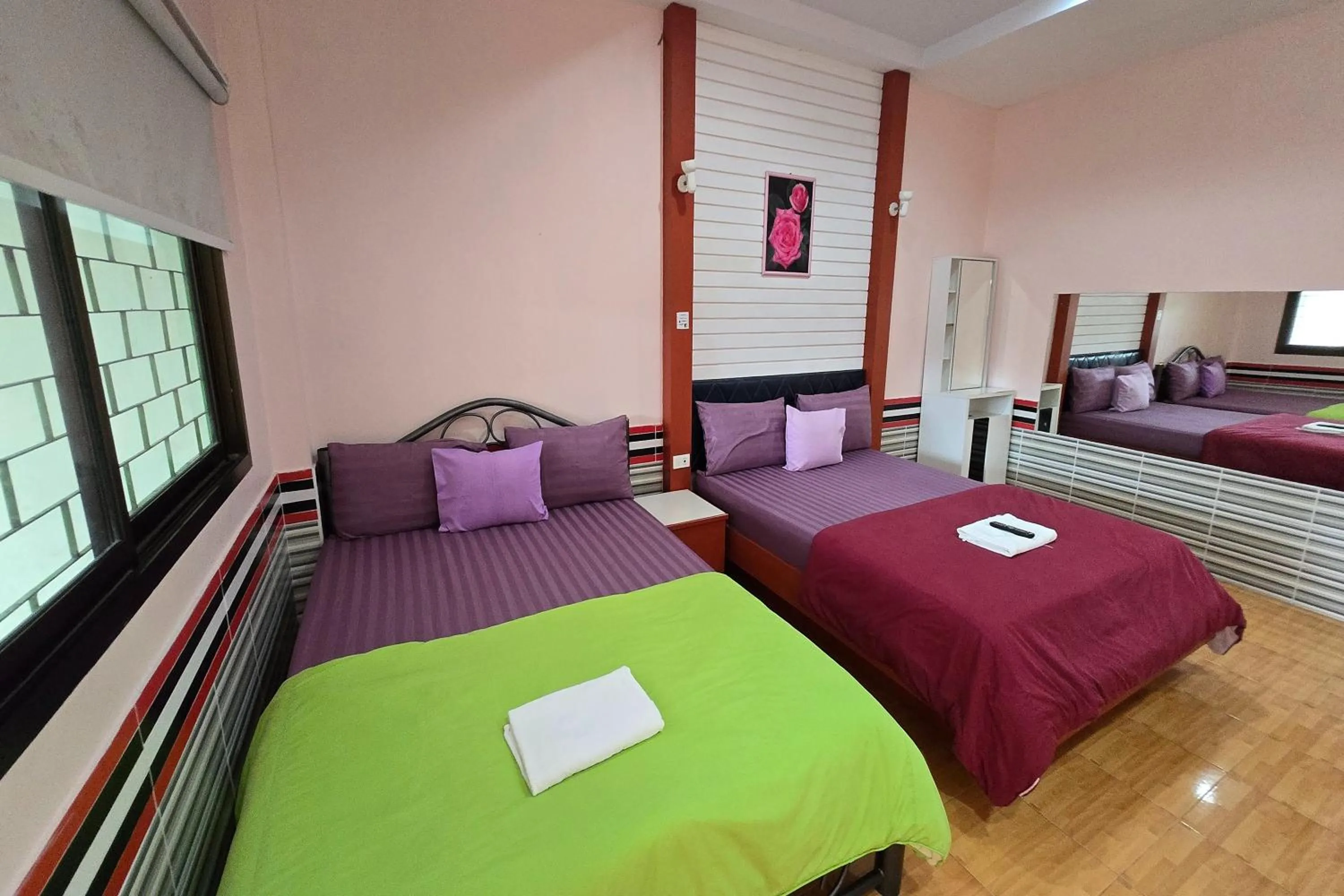 Bed in KhiangLe Resort 1