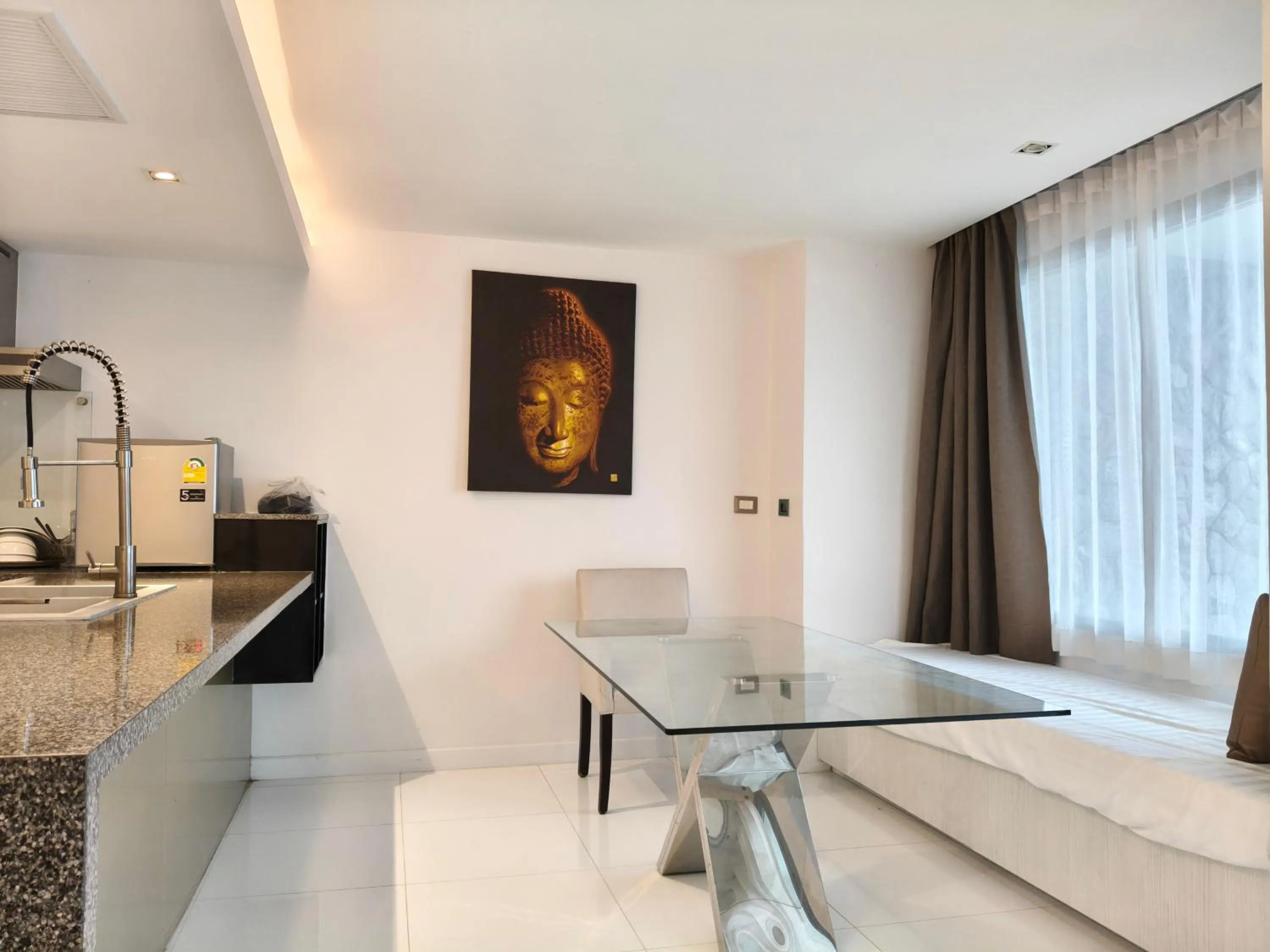 Kitchen or kitchenette in Phuket Moonlit Bay Seaview Resort & Spa