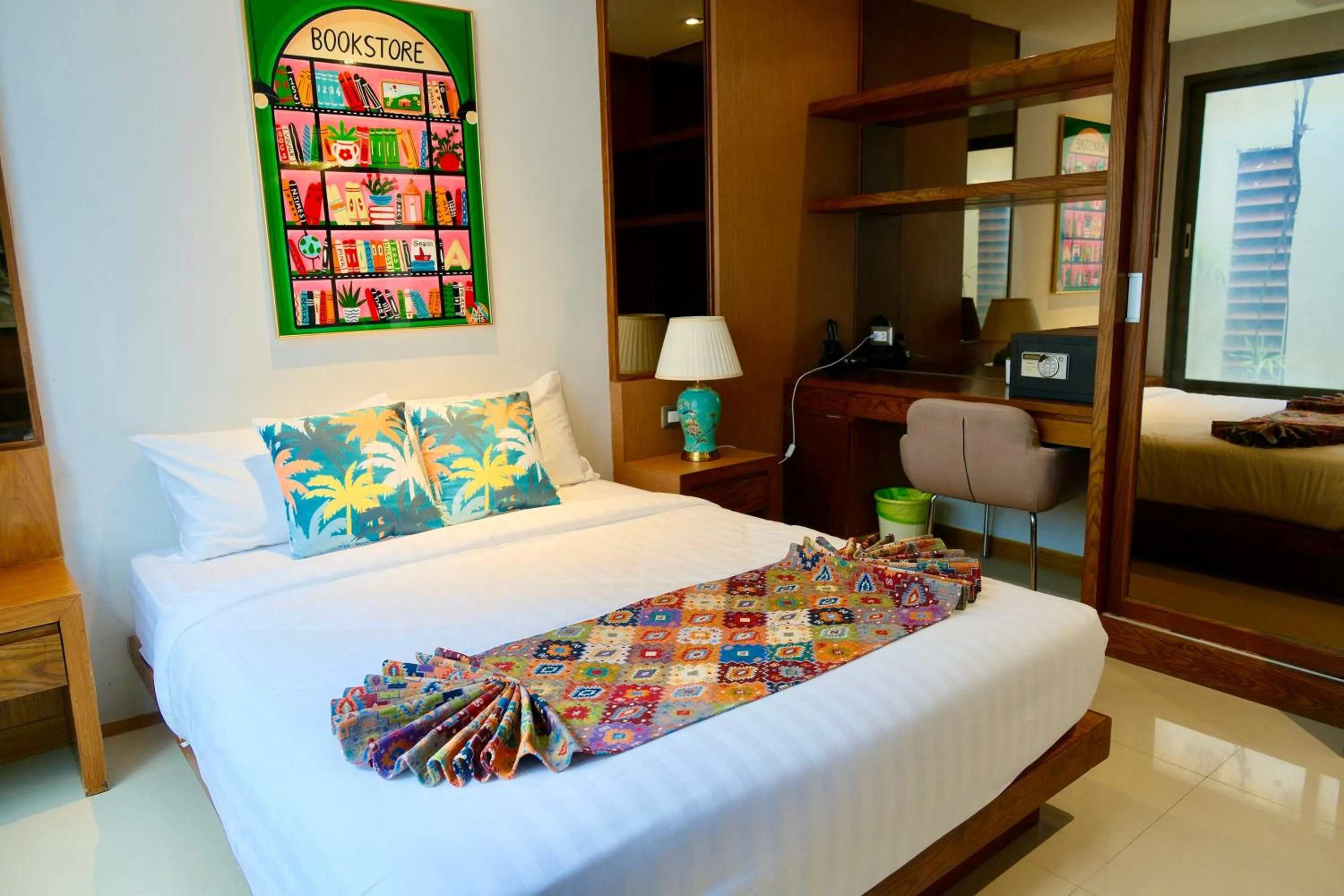 Bed in Phuket Moonlit Bay Seaview Resort & Spa