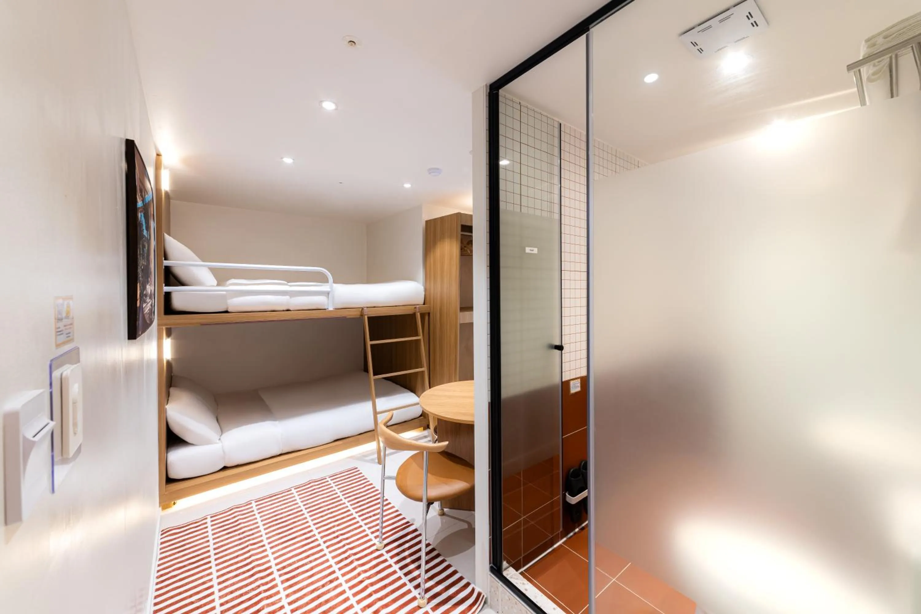 Bedroom, Bed in Slowon Hongdae