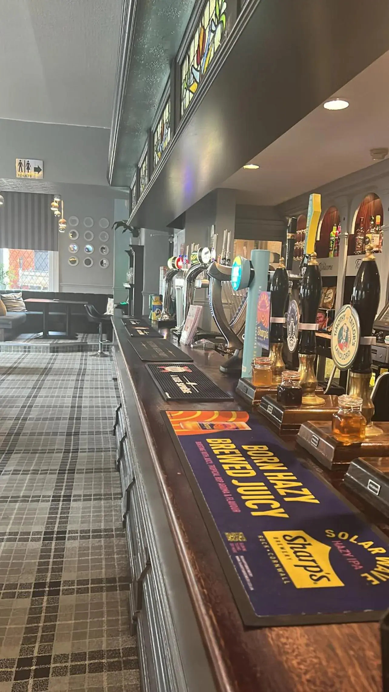 Lounge or bar in The Station Hotel Lounge or bar in The Station Hotel