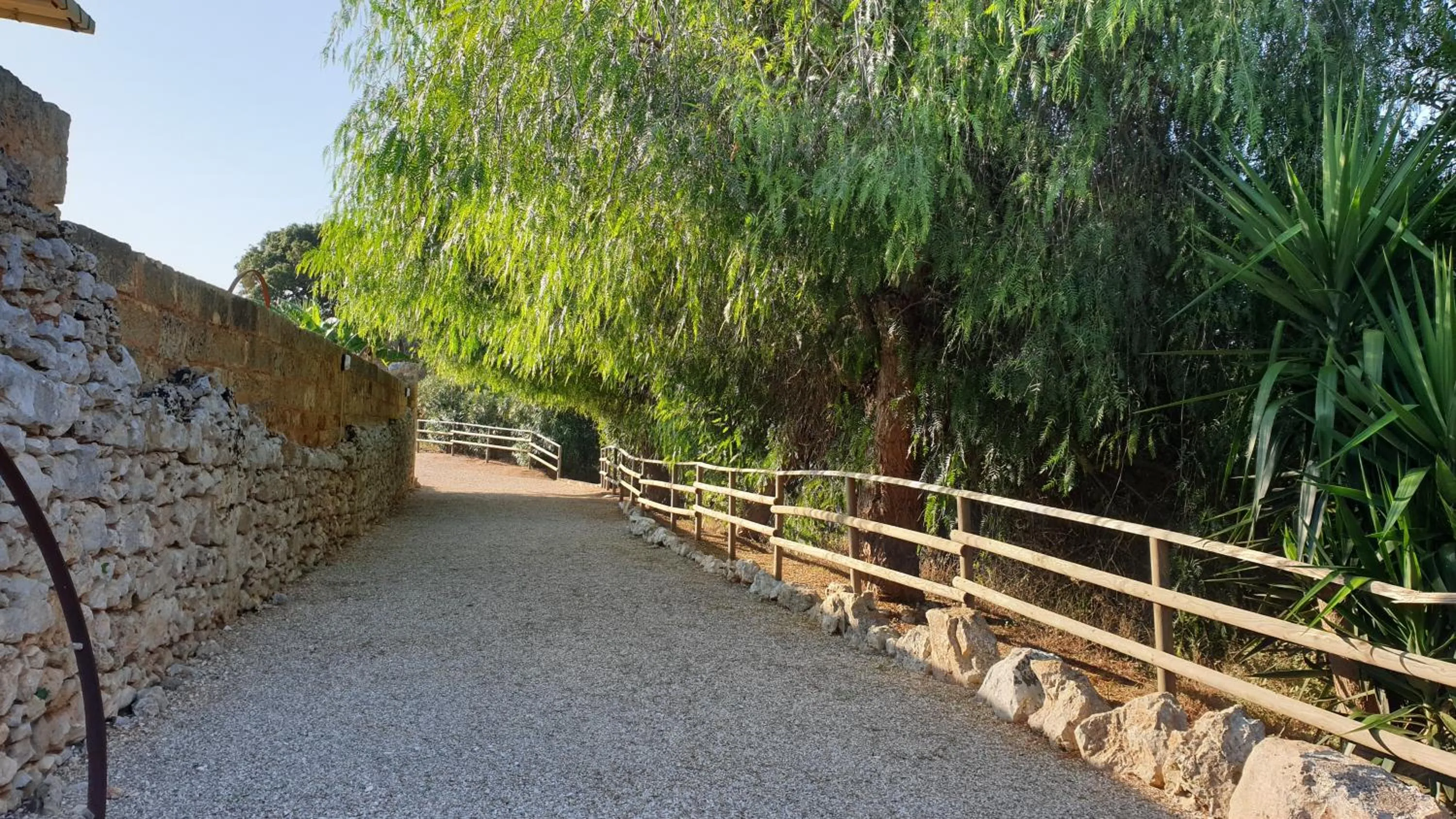 Natural landscape in Antica Masseria Pescu