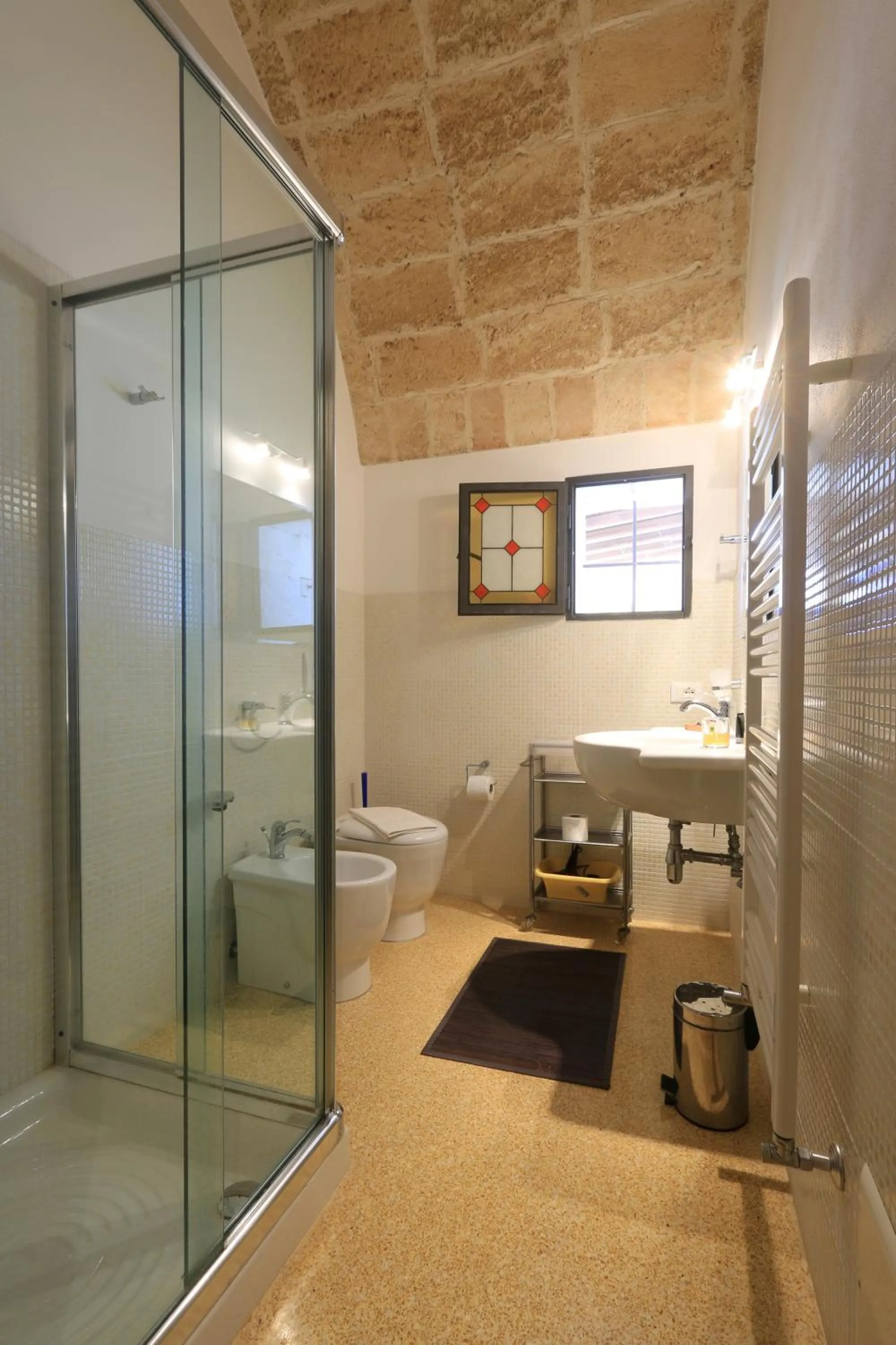 Bathroom in Antica Masseria Pescu