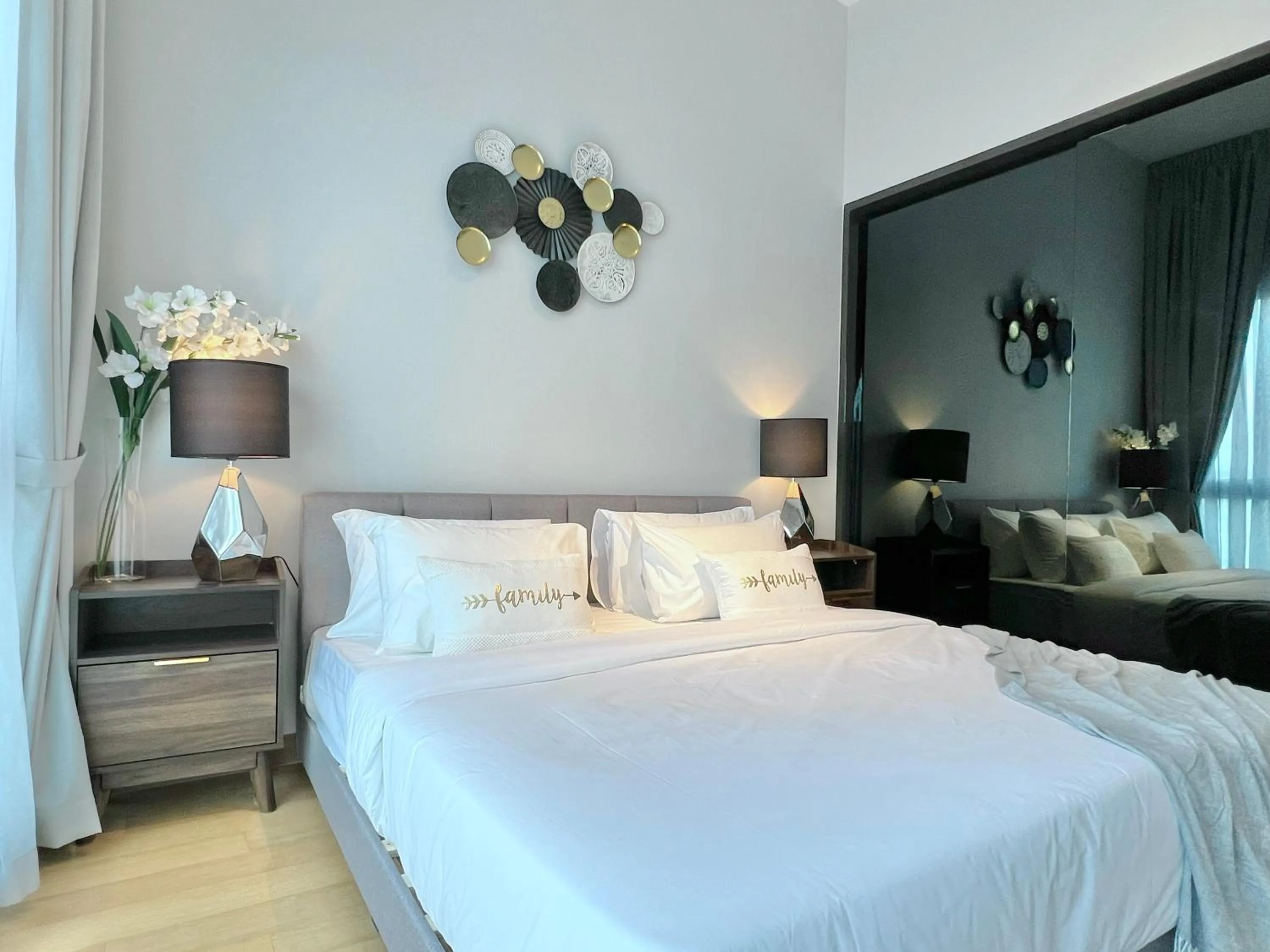 Bed in The Luxe by Infinitum Suites