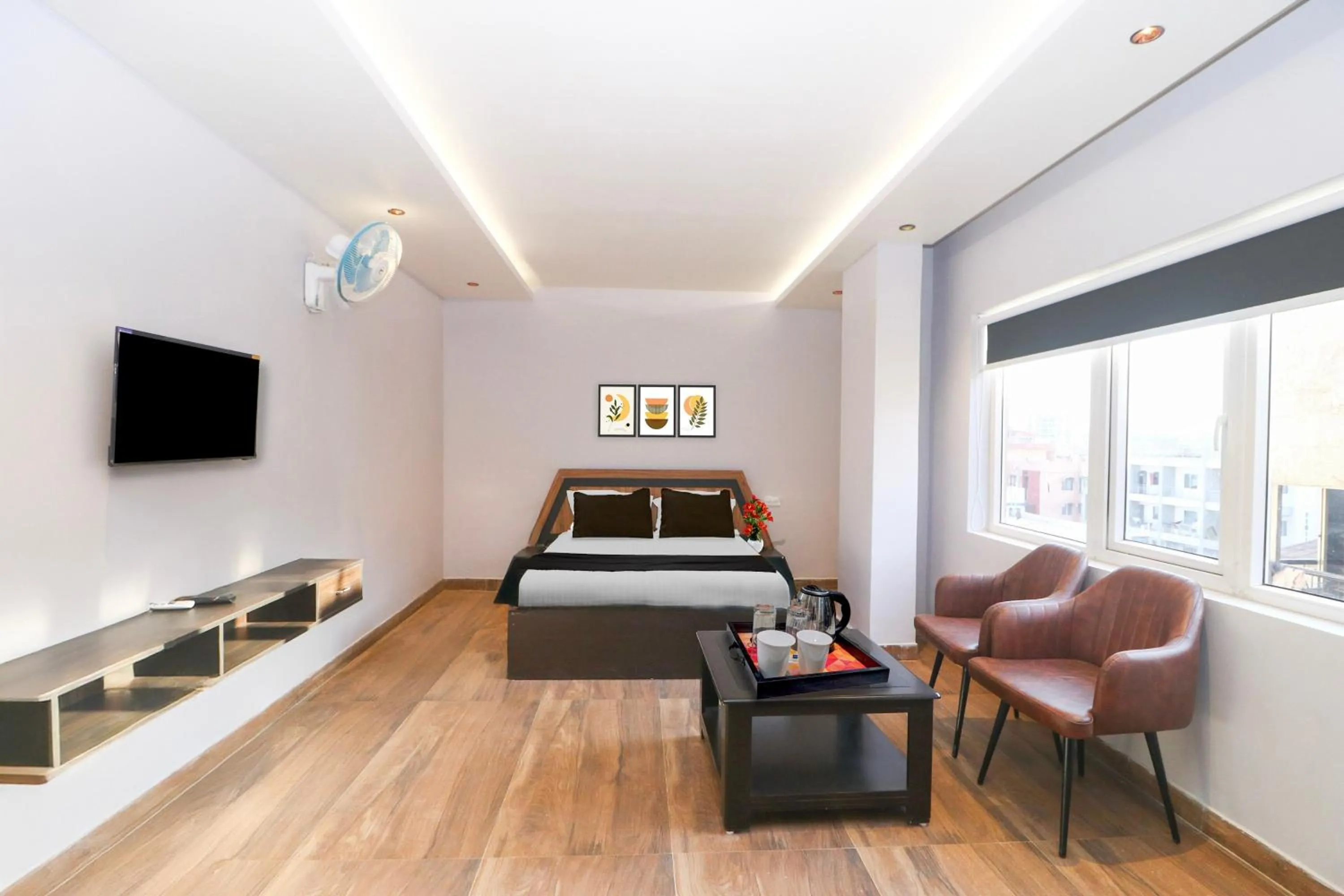 Bedroom in Super Collection O Ranchi Station Near Rajendra Chowk Formerly Bodhraj Paradise