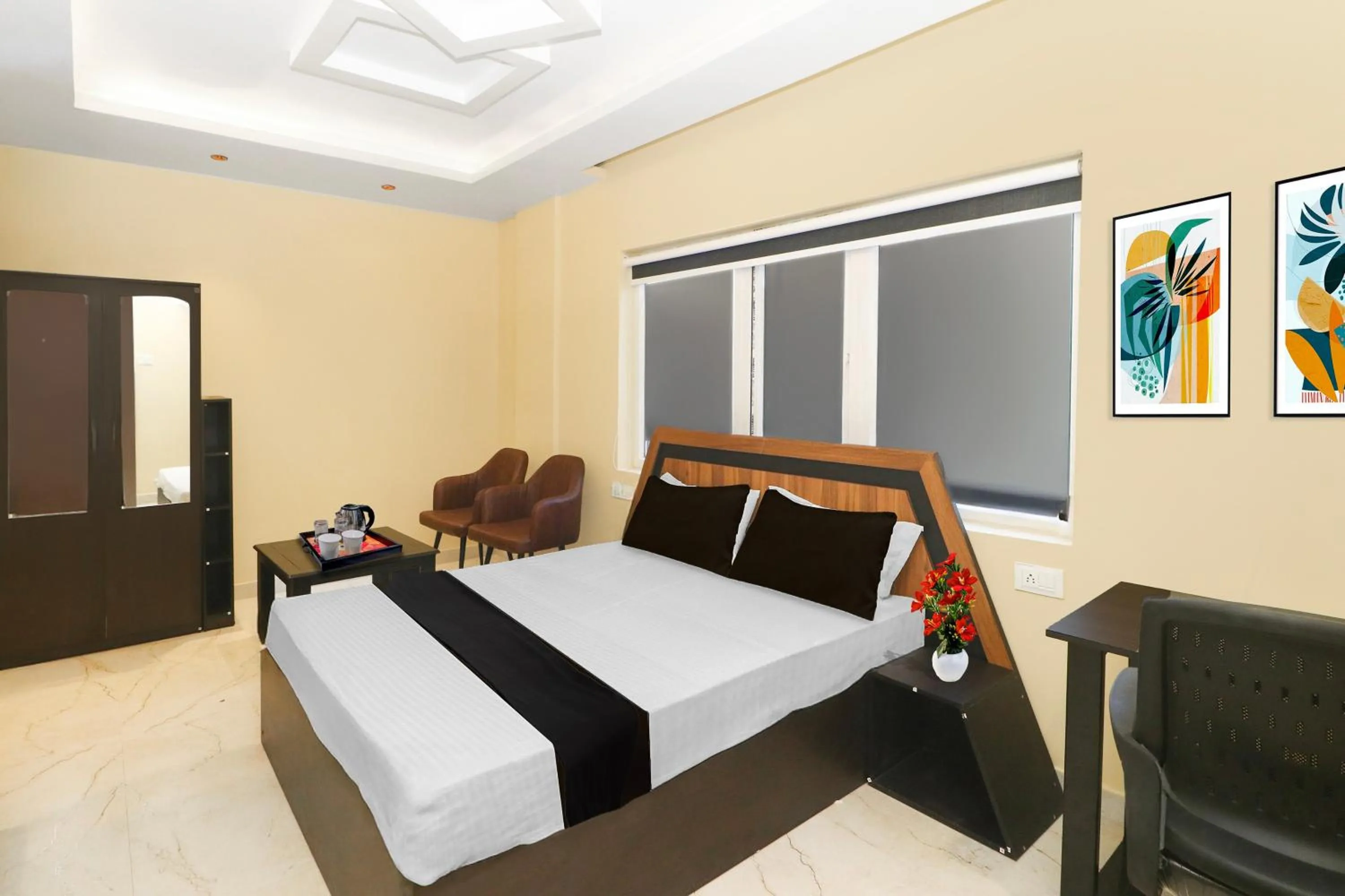 Bedroom, Bed in Super Collection O Ranchi Station Near Rajendra Chowk Formerly Bodhraj Paradise