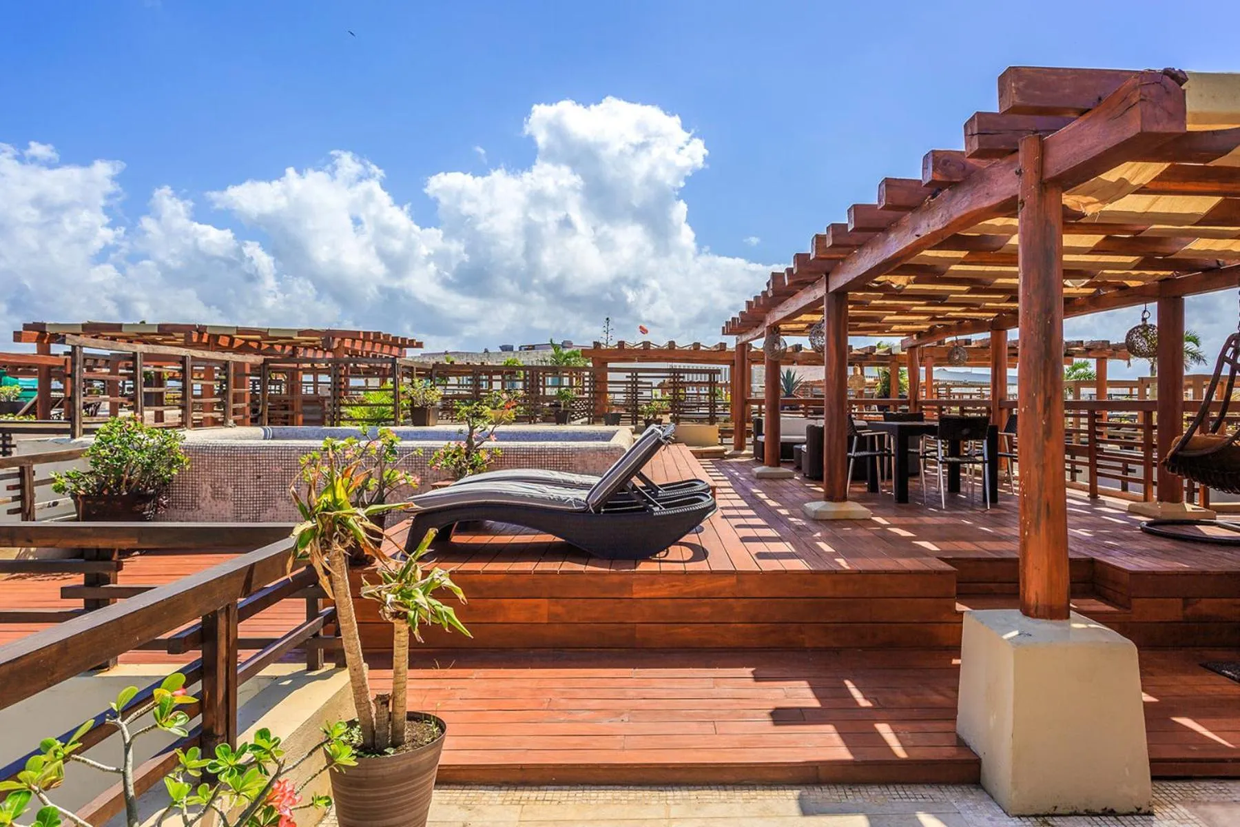 Patio in Aldea Thai by Stella Rentals