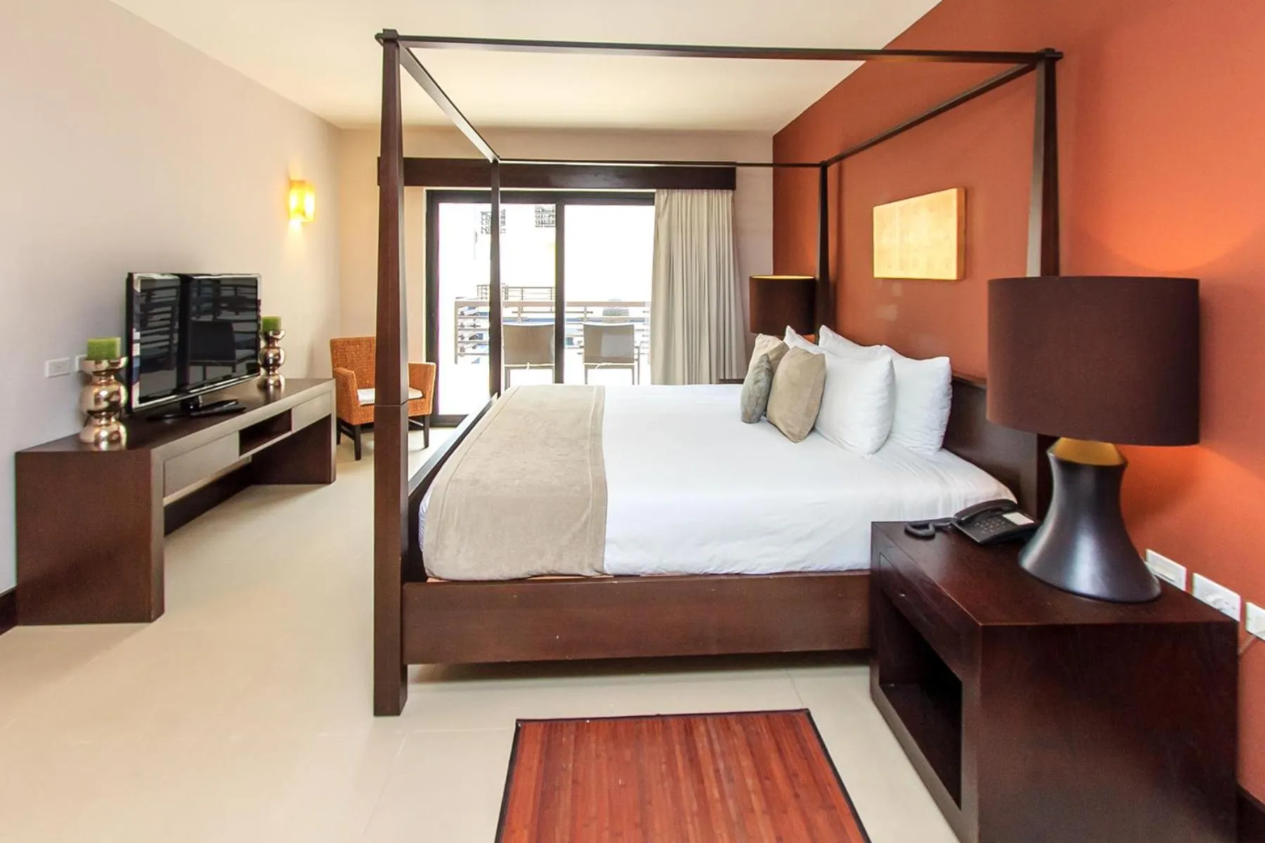 Bed in Aldea Thai by Stella Rentals