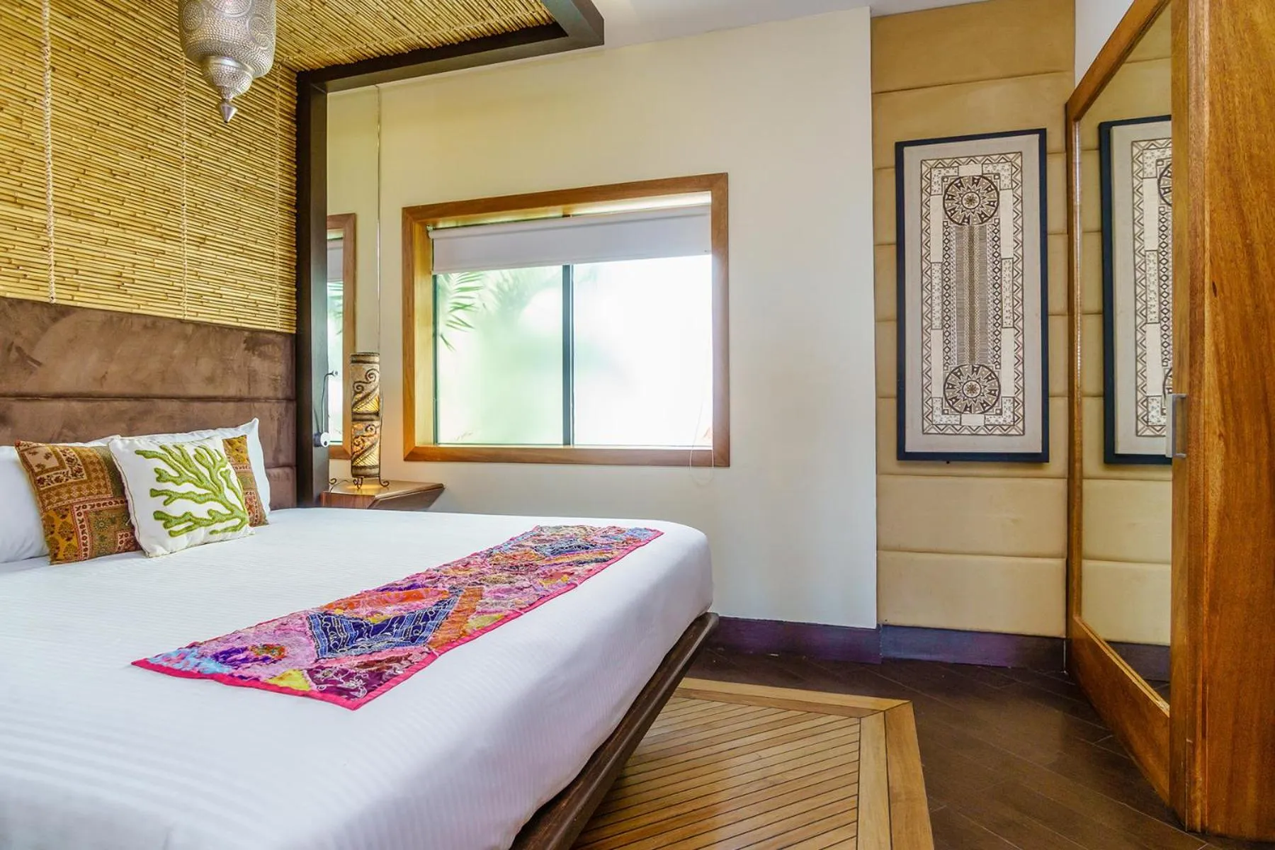 Bed in Aldea Thai by Stella Rentals