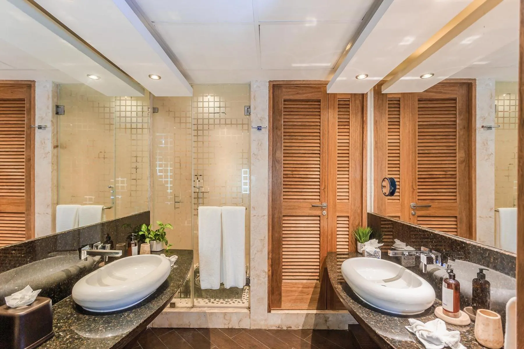 Shower in Aldea Thai by Stella Rentals