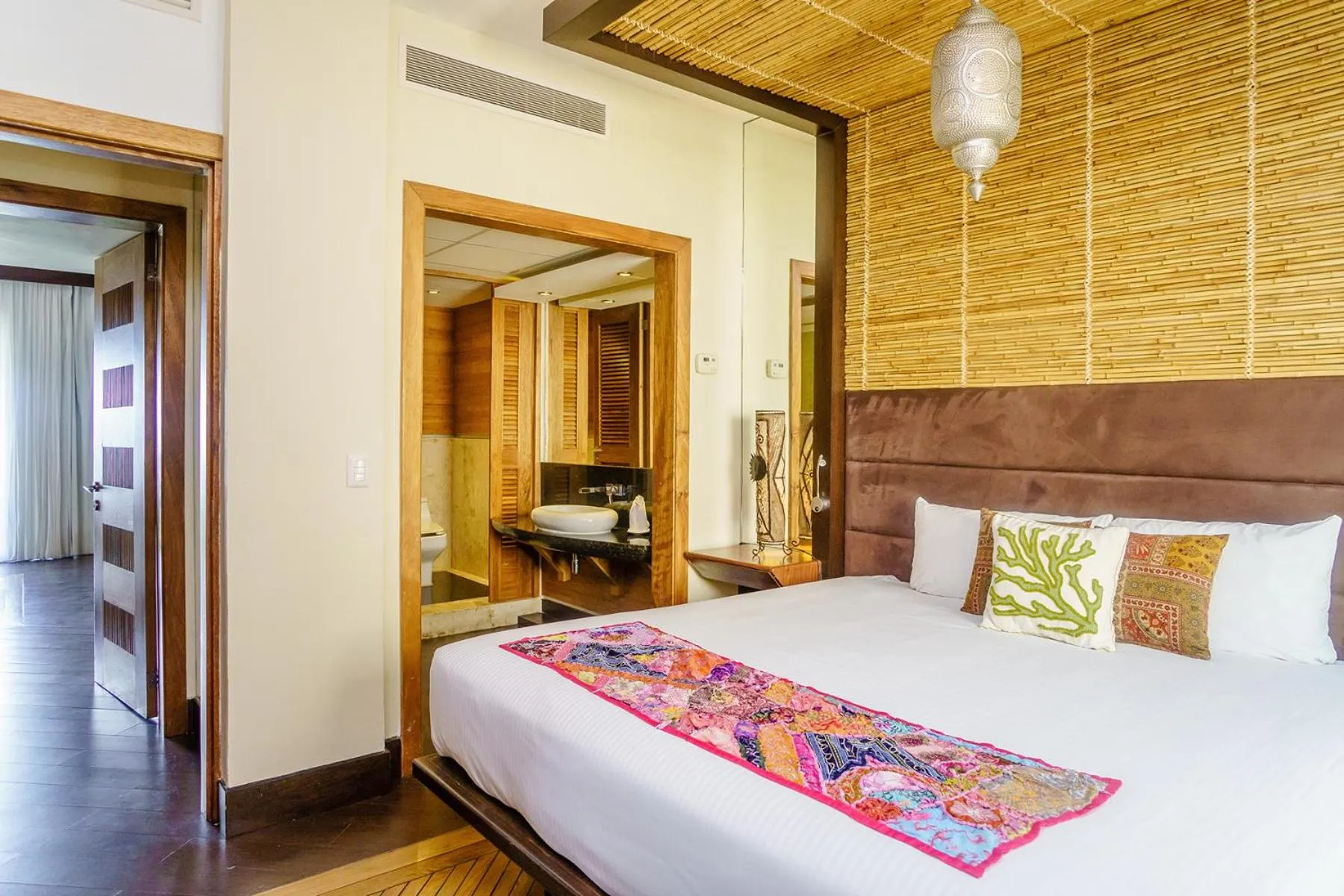 Bed in Aldea Thai by Stella Rentals