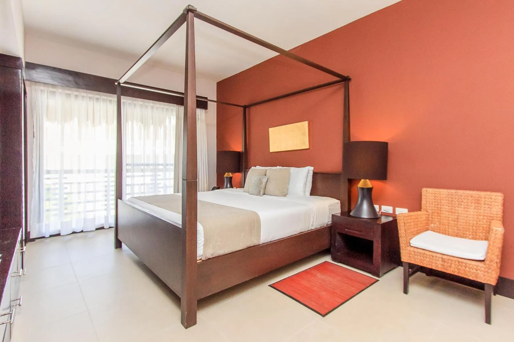 Bed in Aldea Thai by Stella Rentals