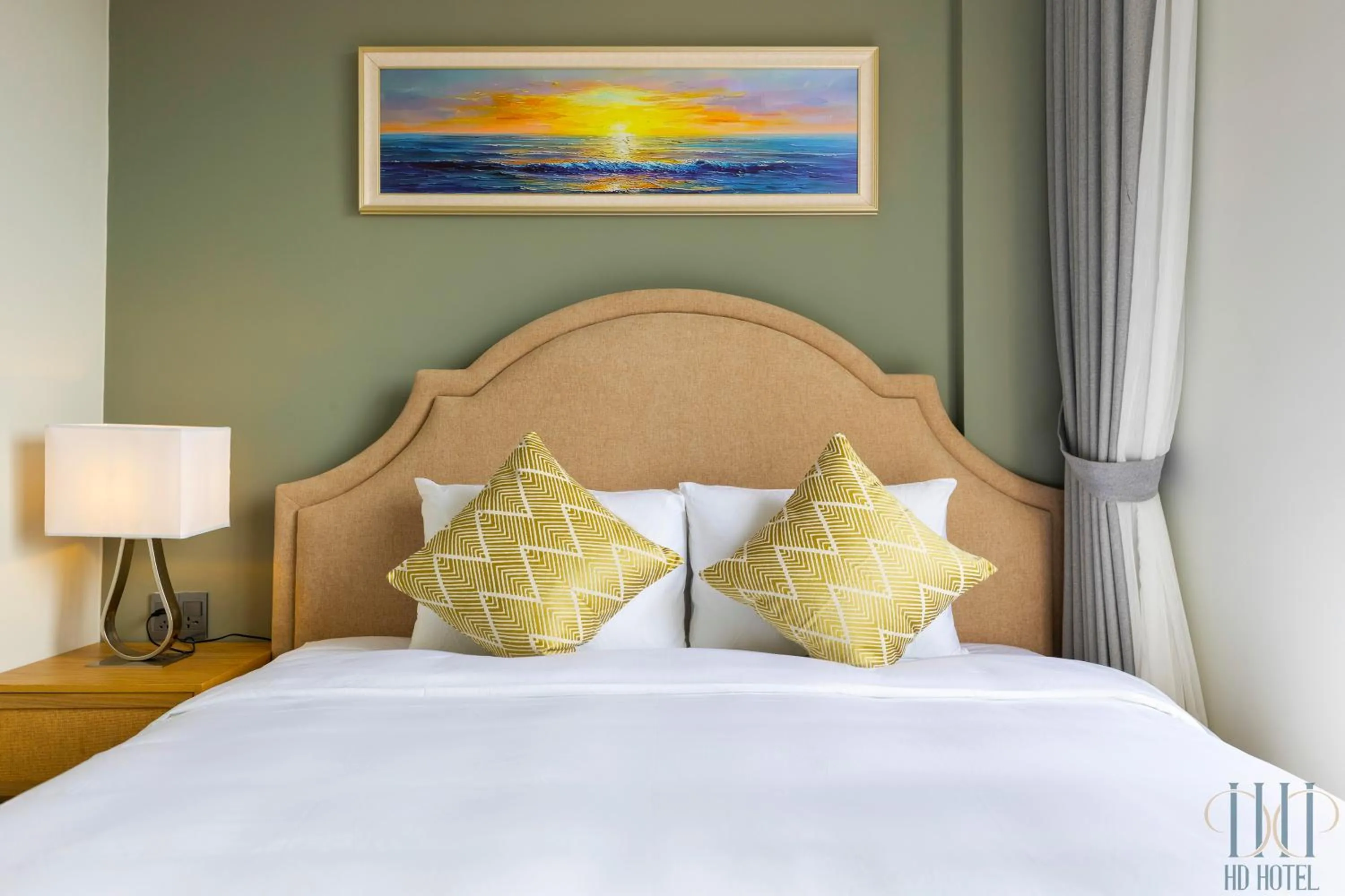 Deluxe Double Room with Sea View in HD Hotel Sunset Town