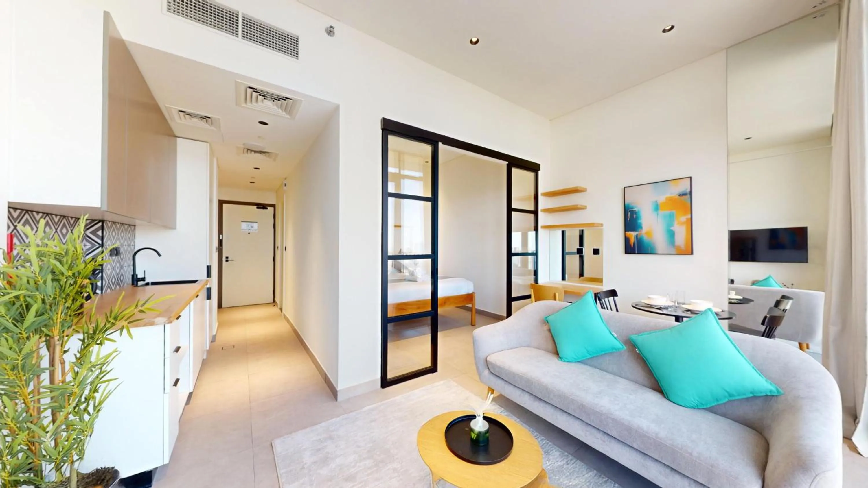 Living room in The Community Jumeirah Village