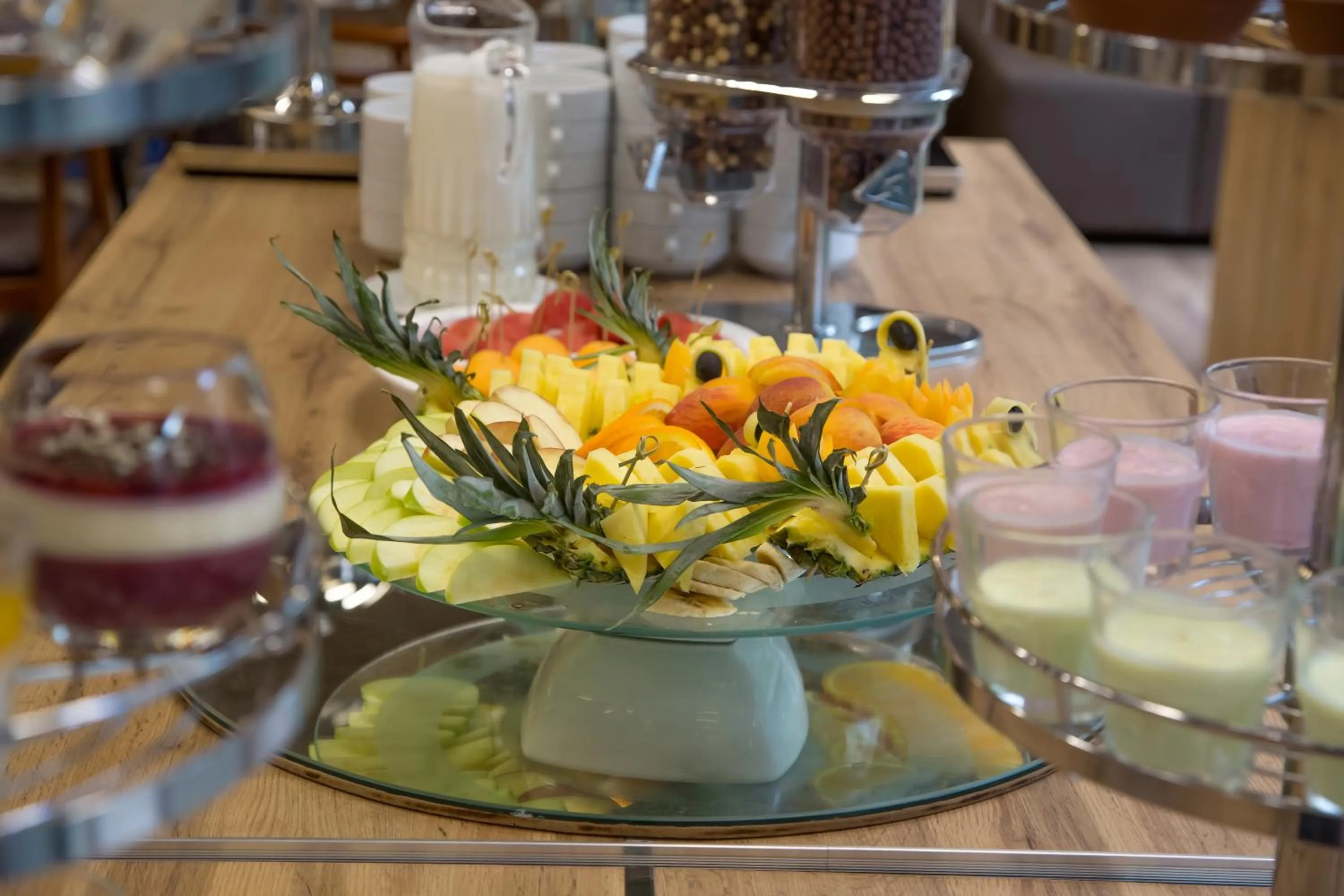 Food and drinks in Iveria Inn Hotel