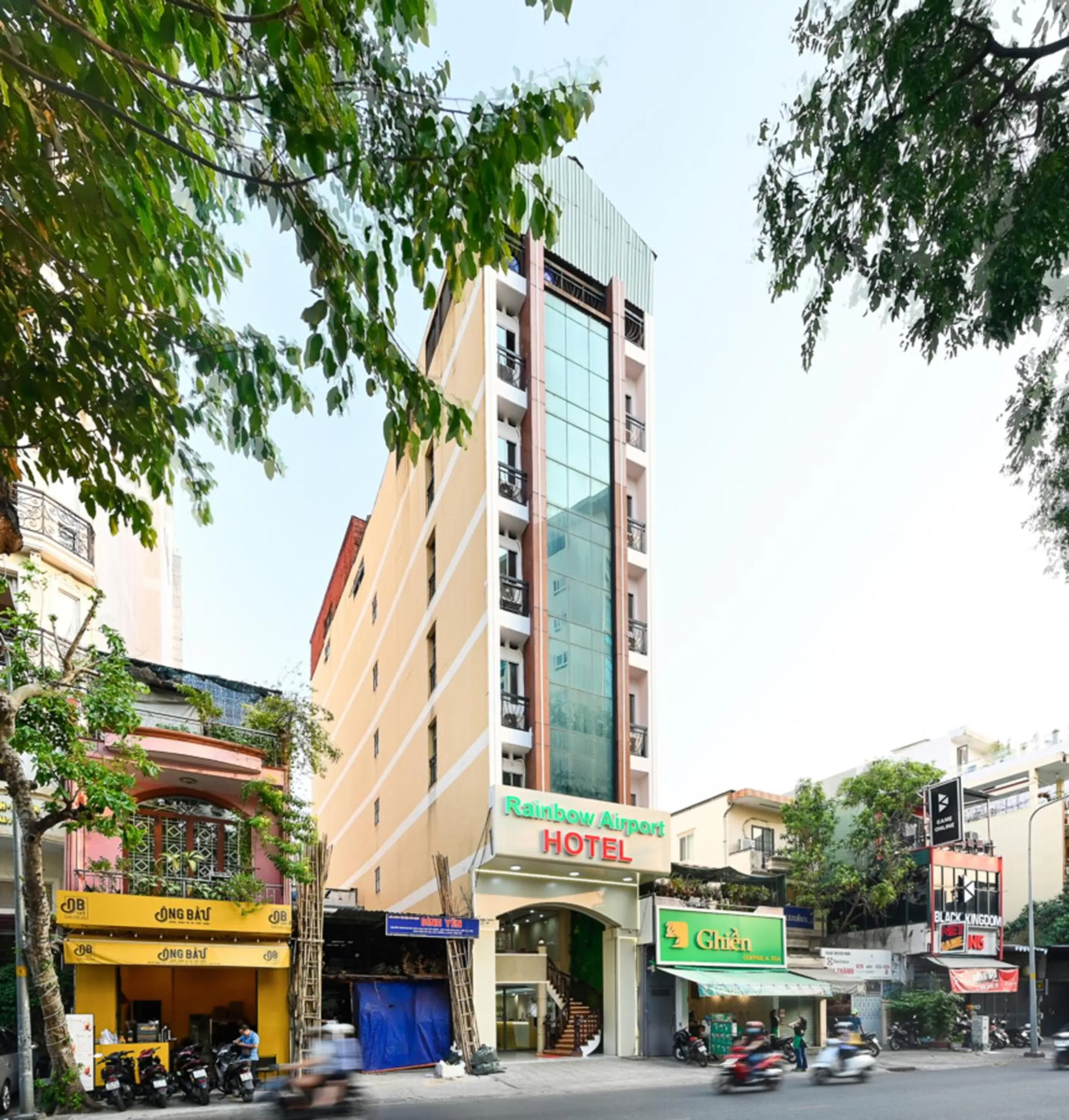 Property building in Rainbow Airport Hotel