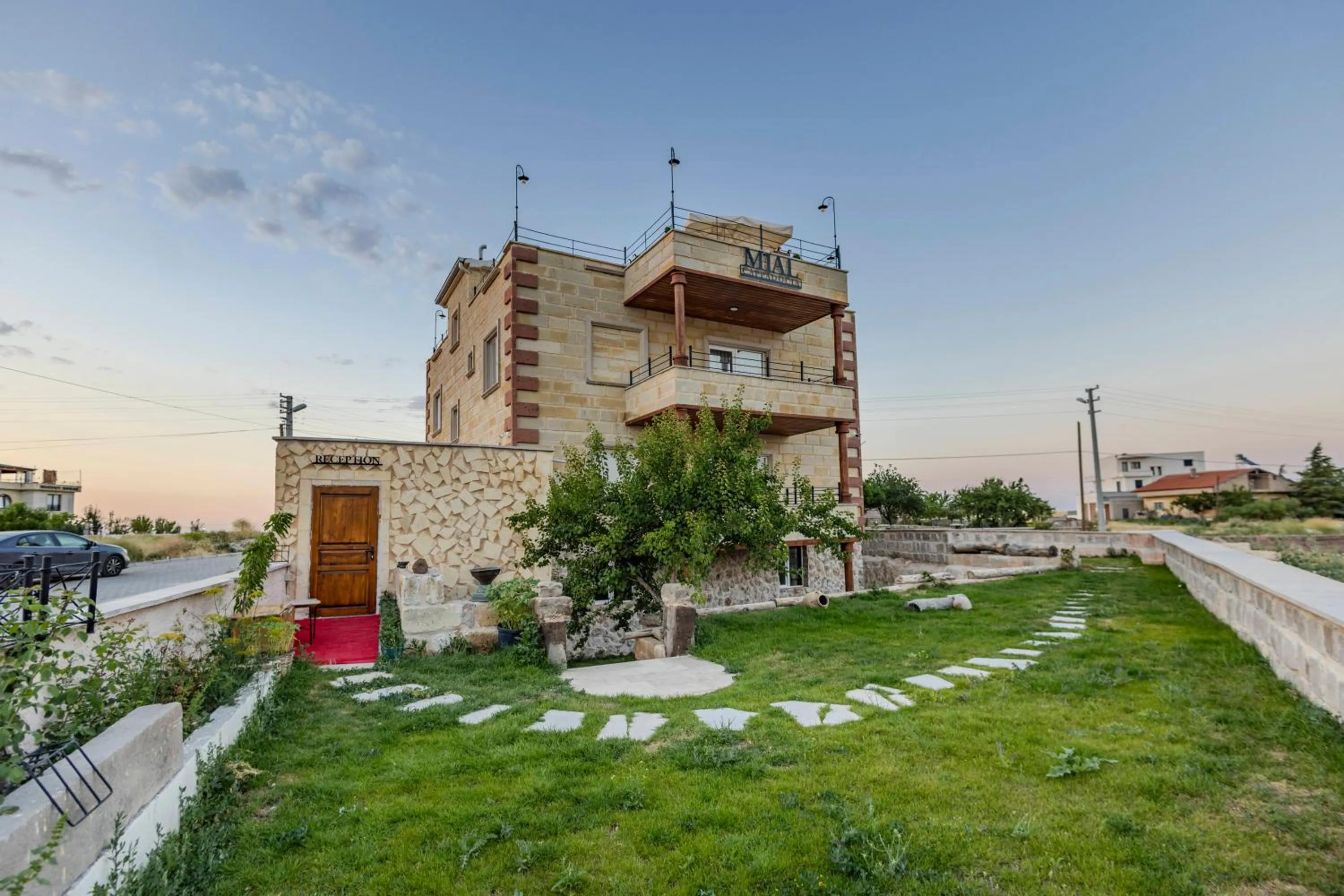 Inner courtyard view in Mial Cappadocia