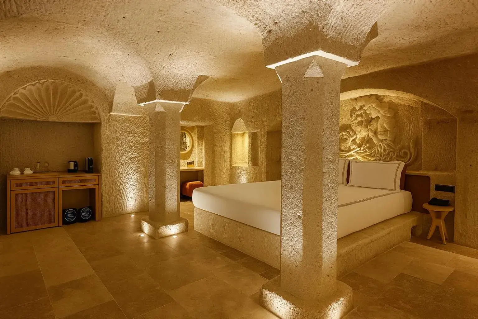 Superior Family Room in Zafora Cave Suites Hotel Cappadocia Superior Family Room in Zafora Cave Suites Hotel Cappadocia