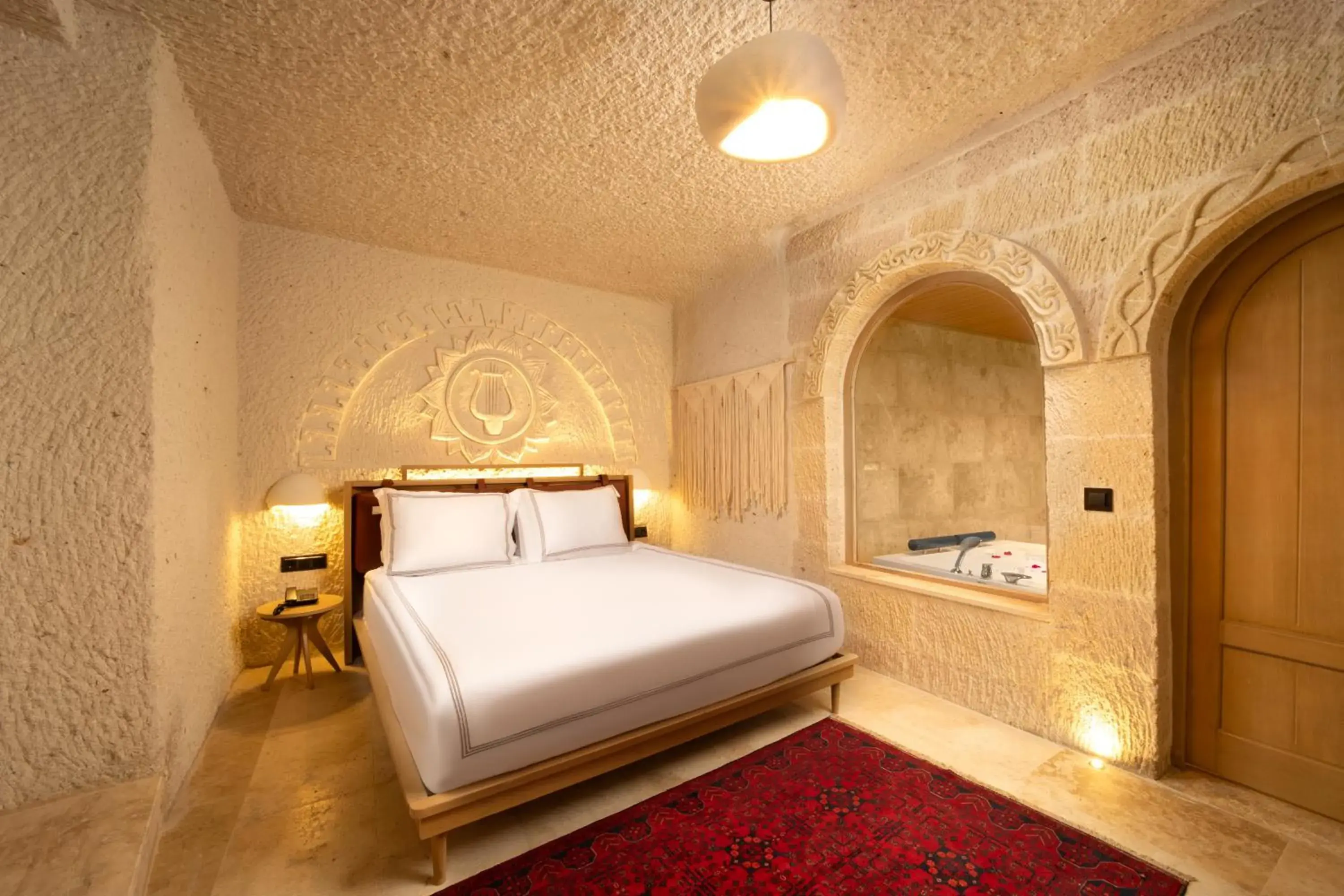 Queen Suite with Spa Bath in Zafora Cave Suites Hotel Cappadocia Queen Suite with Spa Bath in Zafora Cave Suites Hotel Cappadocia