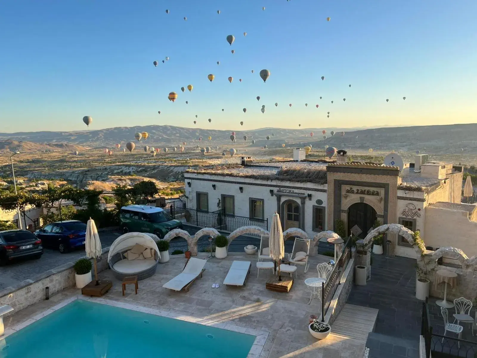 Double Room with Terrace in Zafora Cave Suites Hotel Cappadocia Double Room with Terrace in Zafora Cave Suites Hotel Cappadocia