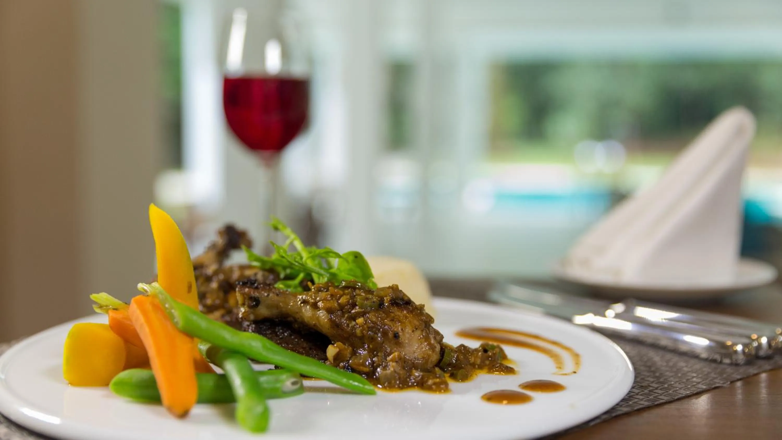 Food close-up in Palmstone Retreat