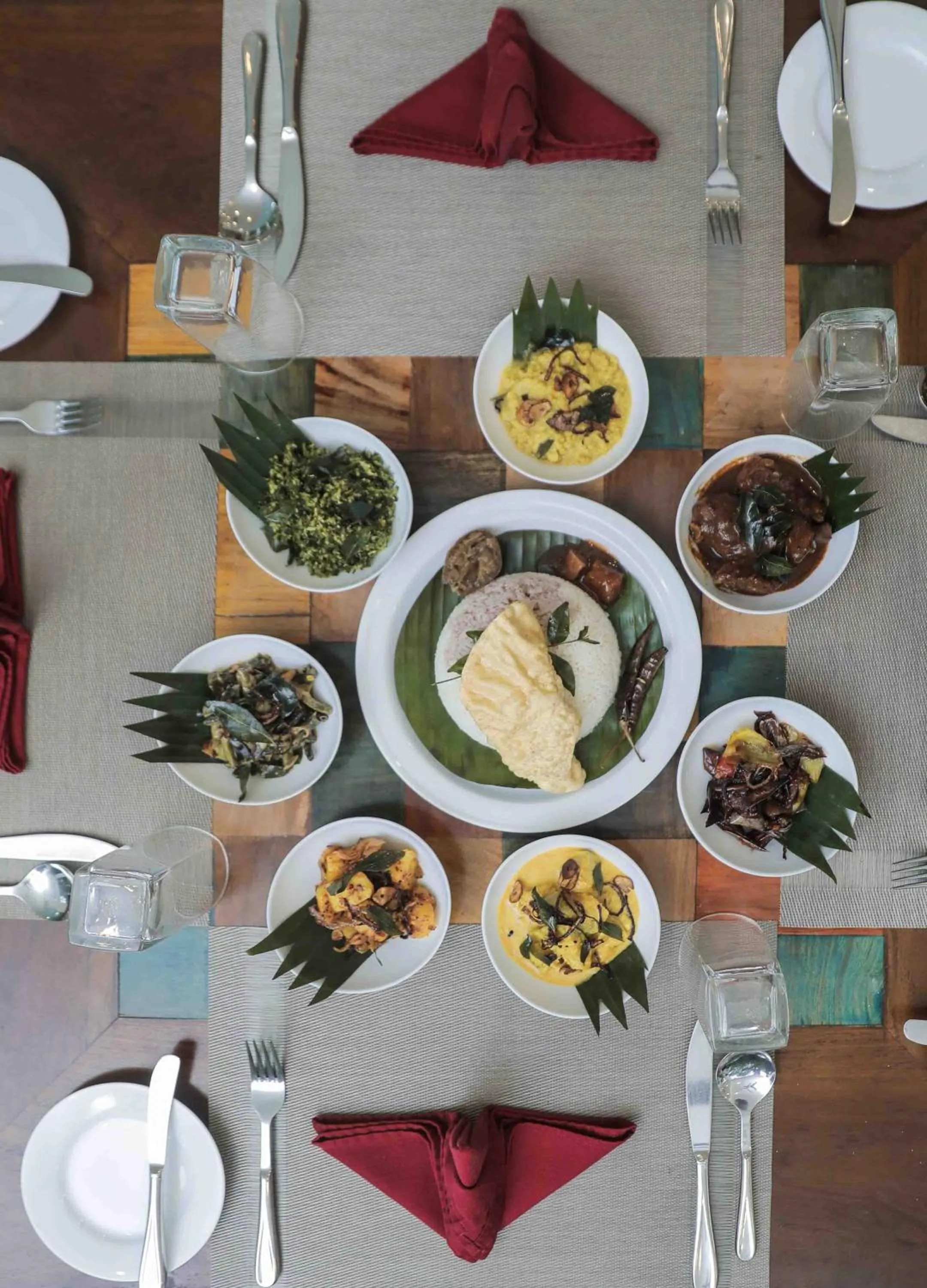 Lunch in Palmstone Retreat