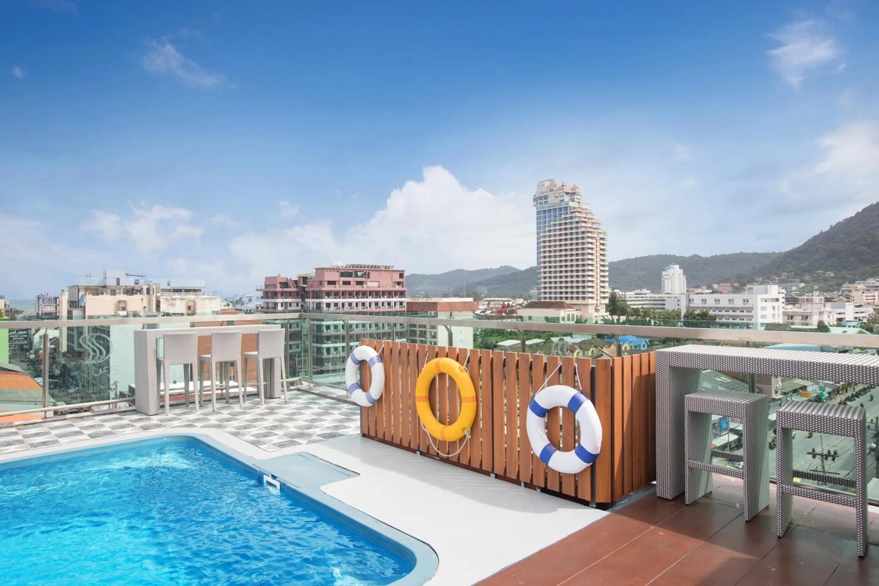 Swimming pool in Aspira Central Patong