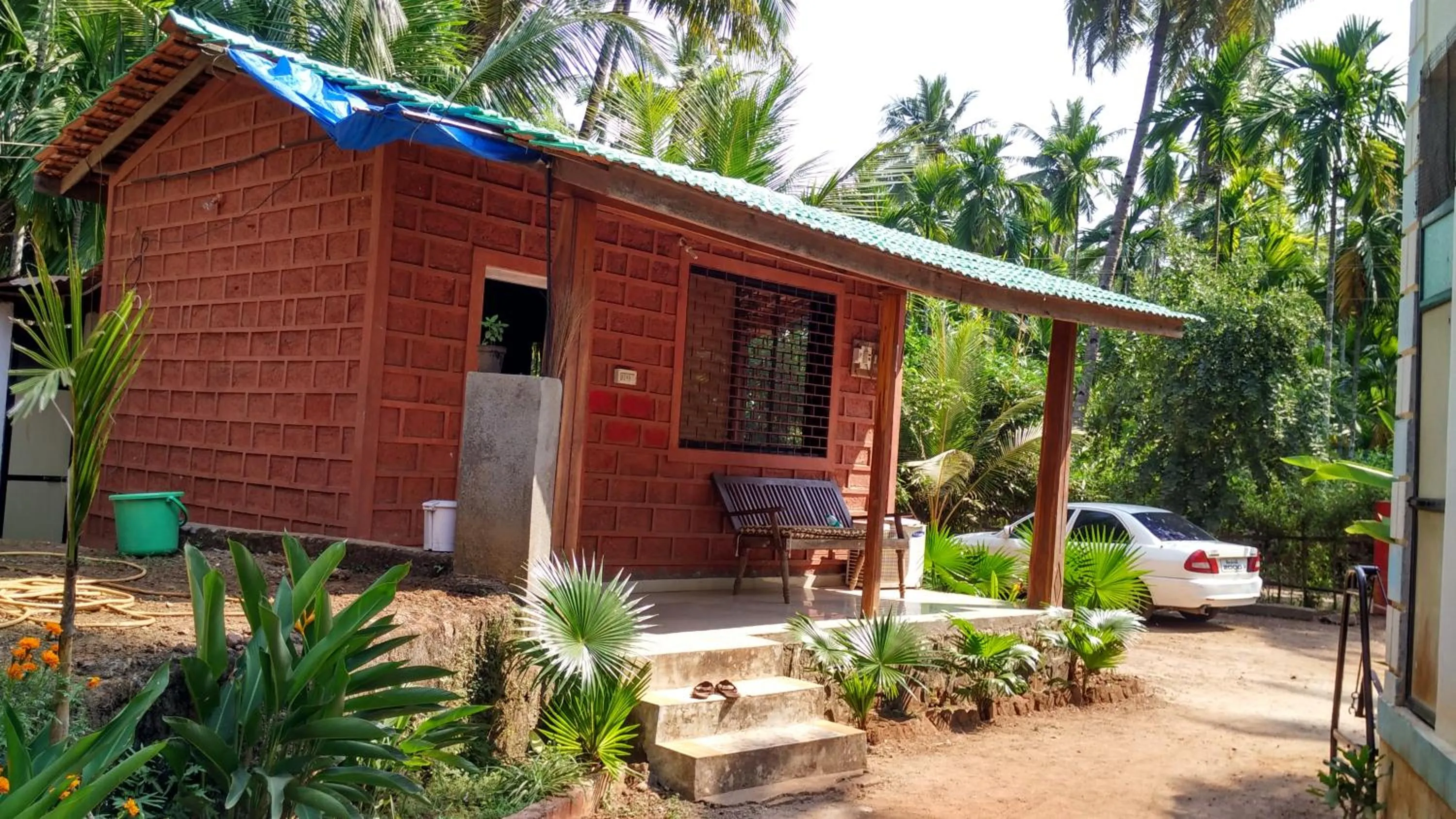 Facade/entrance in Tendulkar Beach Resort