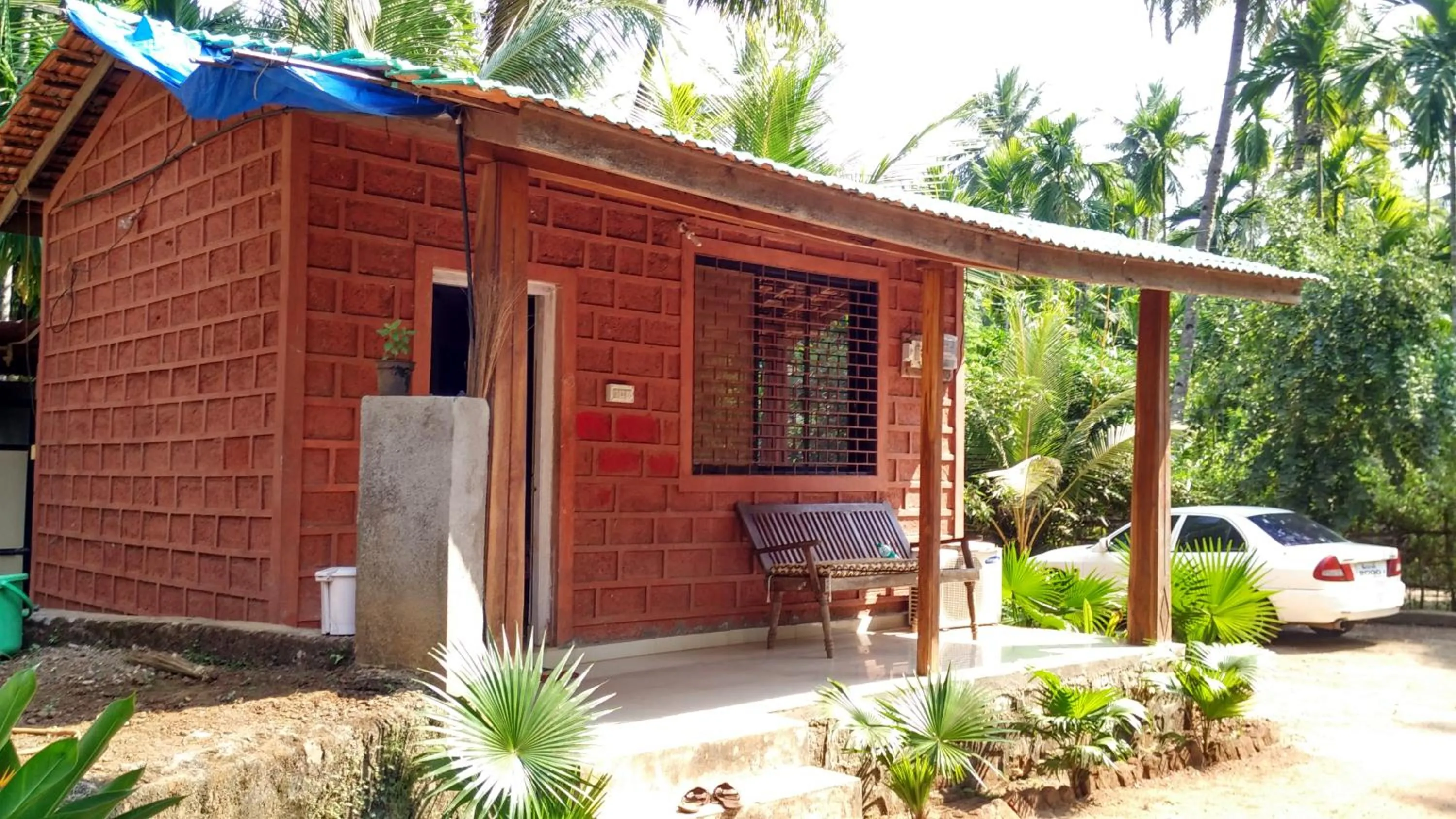 Facade/entrance in Tendulkar Beach Resort