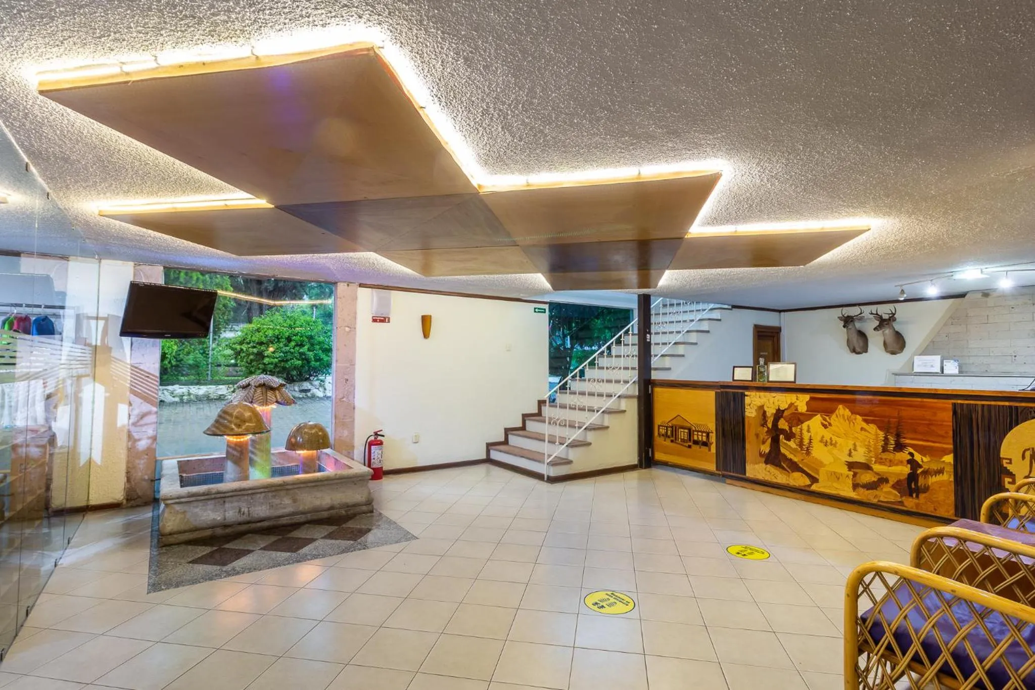 Lobby or reception in Hotel Hacienda Montesinos