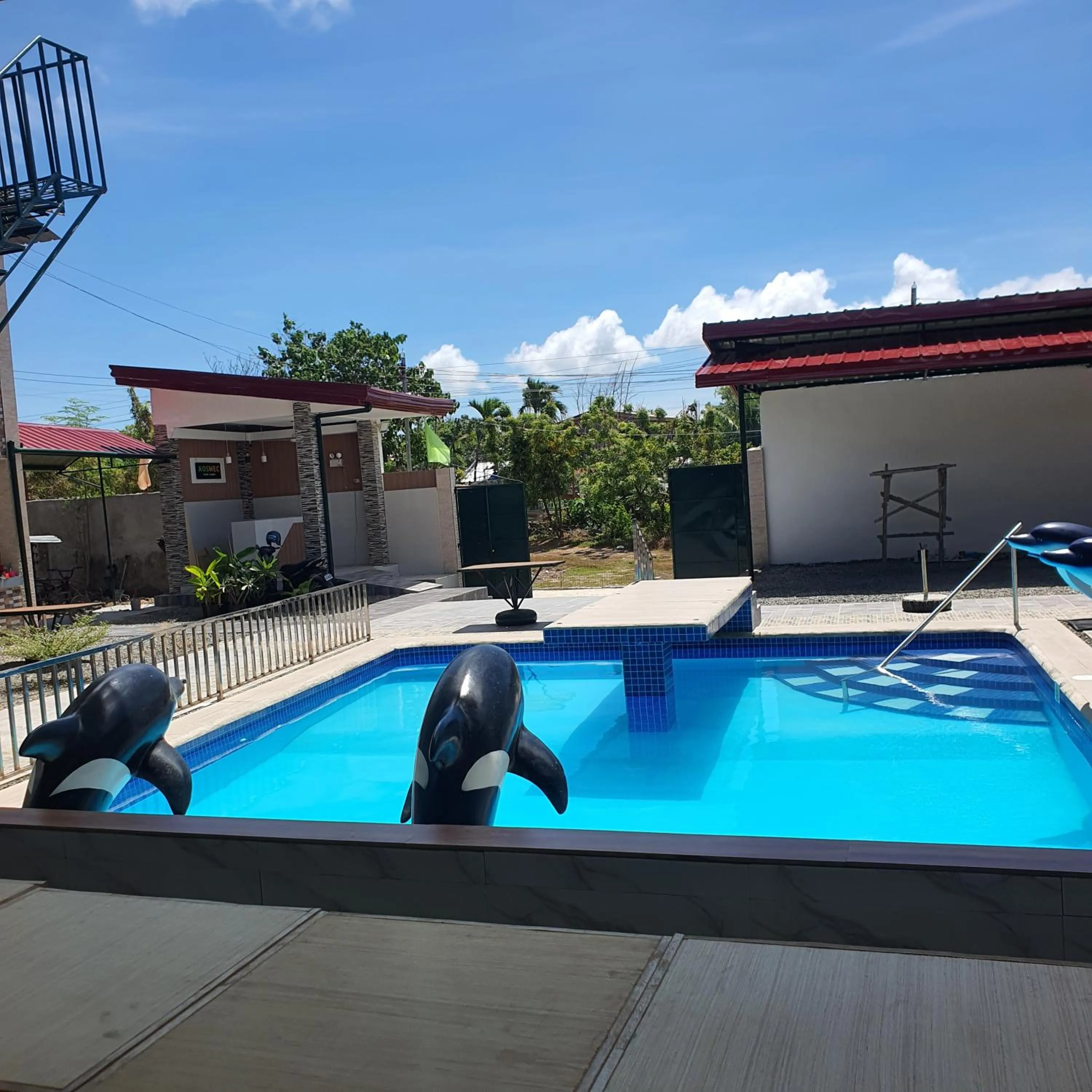 Swimming pool in AOSMECPoolCamp Hotel