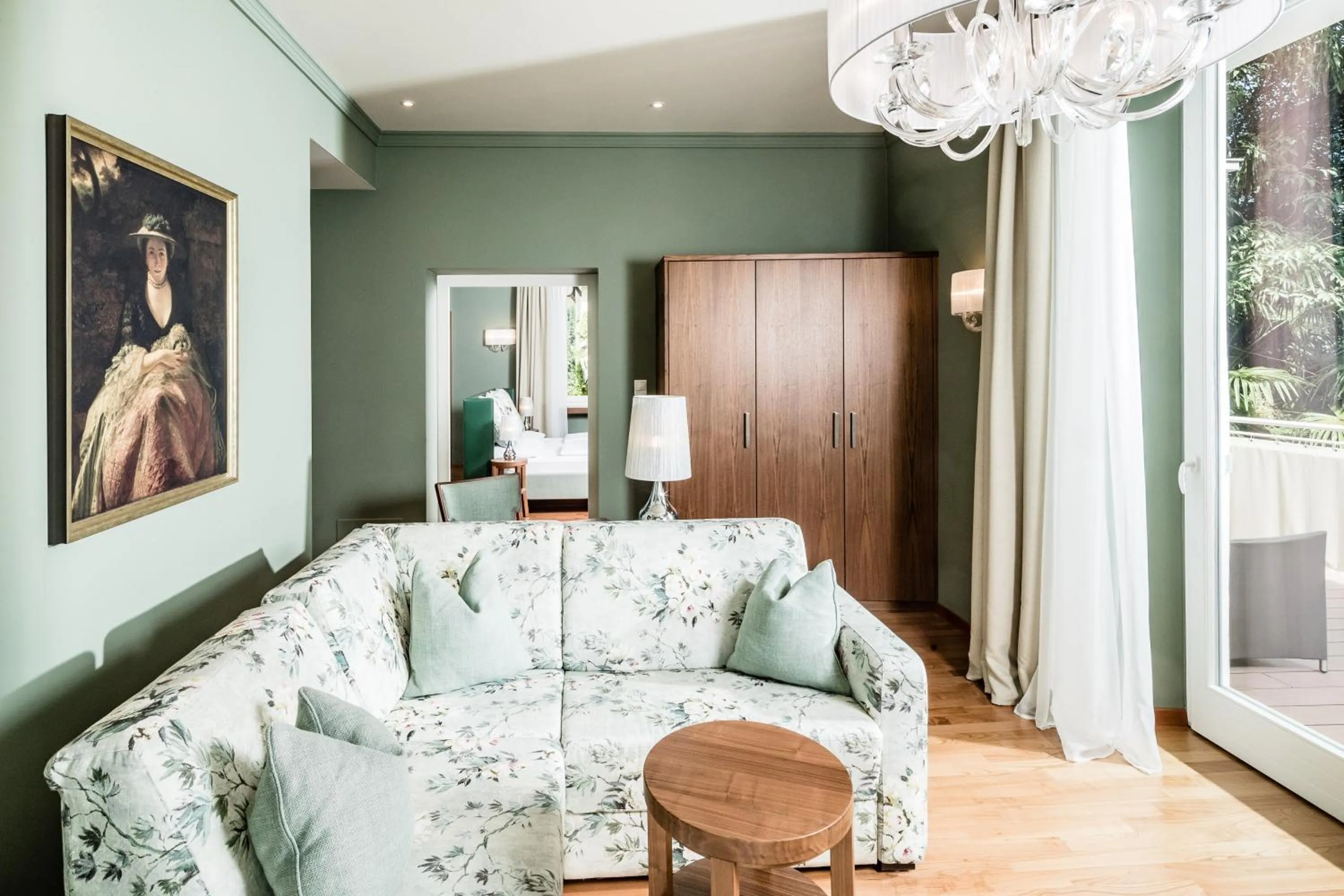 Living room in Villa Bavaria